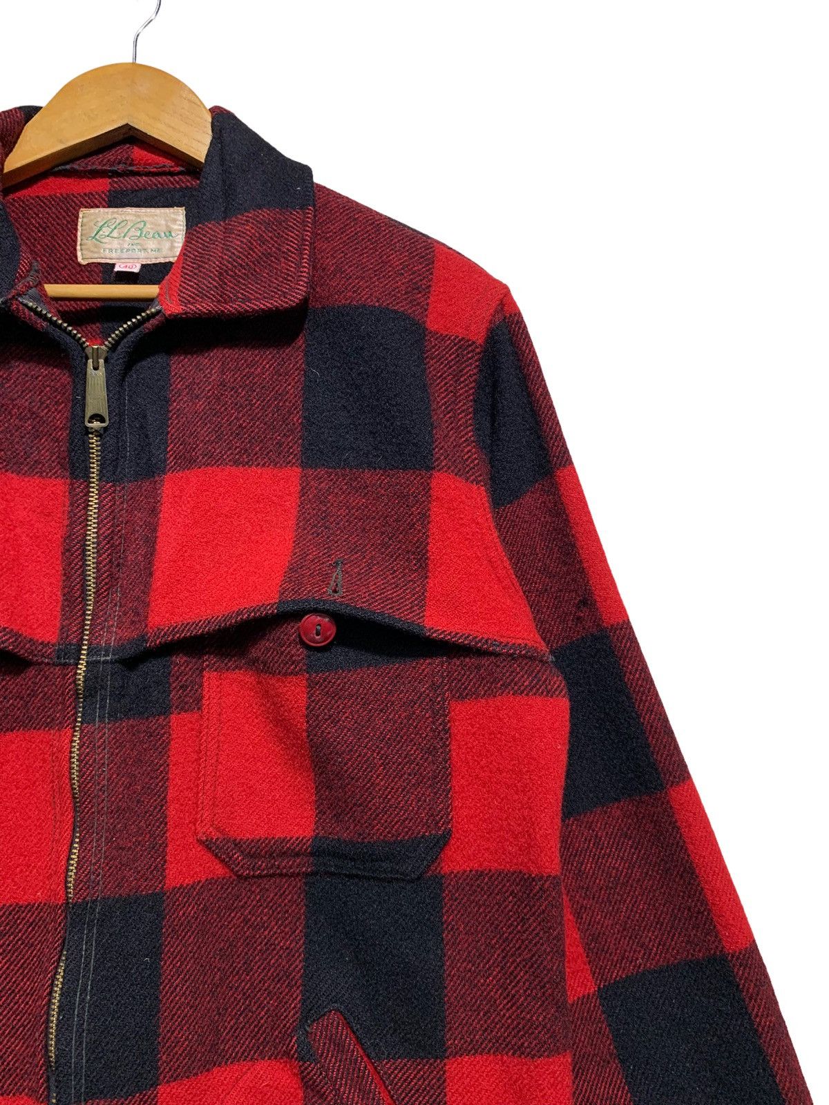 L.L. Bean 🔥RARE VTG 50S L.L BEAN WOOL MACKINAW JACKETS Size US M / EU 48-50 / 2 - 4 Thumbnail