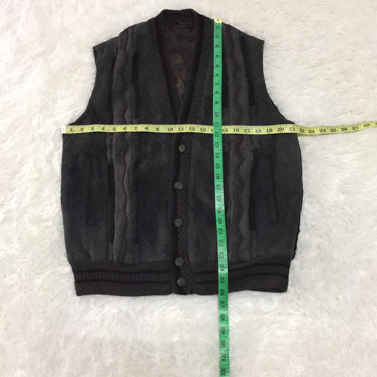 Other Nice Knit Mixture Simons Casual Cardigan Vest Size US M / EU 48-50 / 2 - 8 Thumbnail