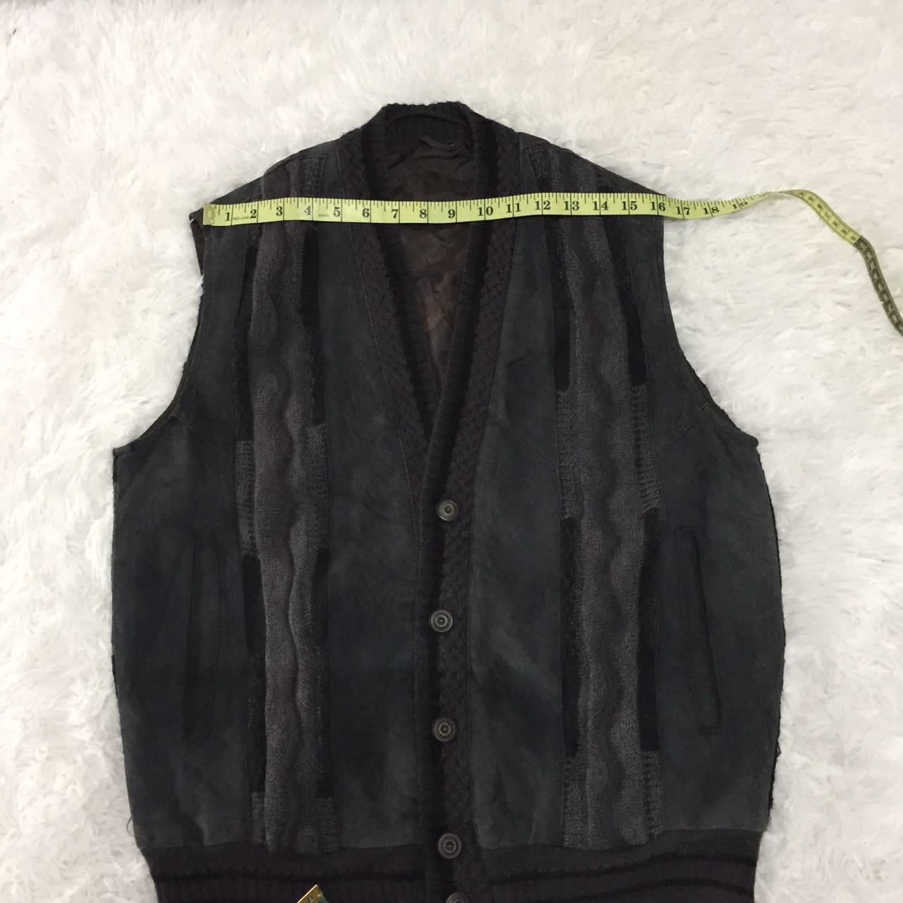 Other Nice Knit Mixture Simons Casual Cardigan Vest Size US M / EU 48-50 / 2 - 9 Thumbnail