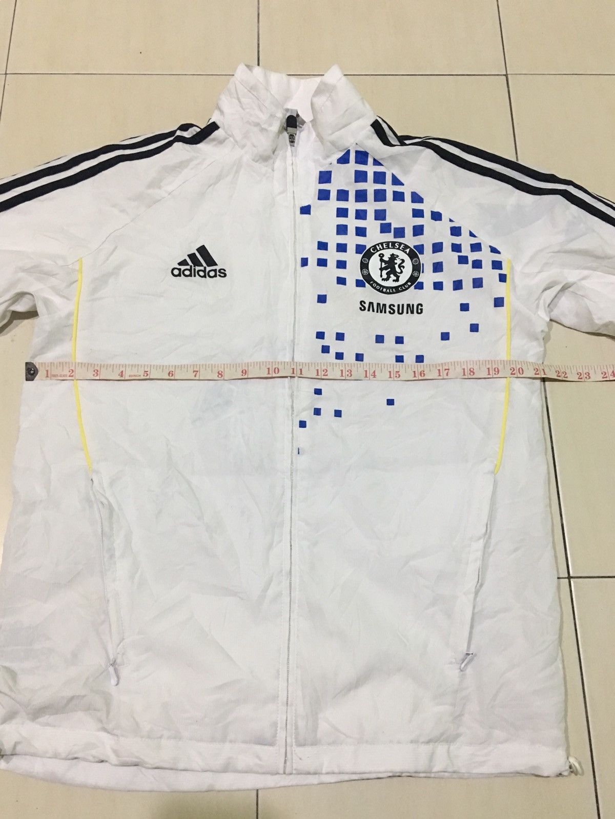 Adidas ADIDAS CHELSEA FC 2011 WINDBRAKER JACKET Size US L / EU 52-54 / 3 - 10 Thumbnail