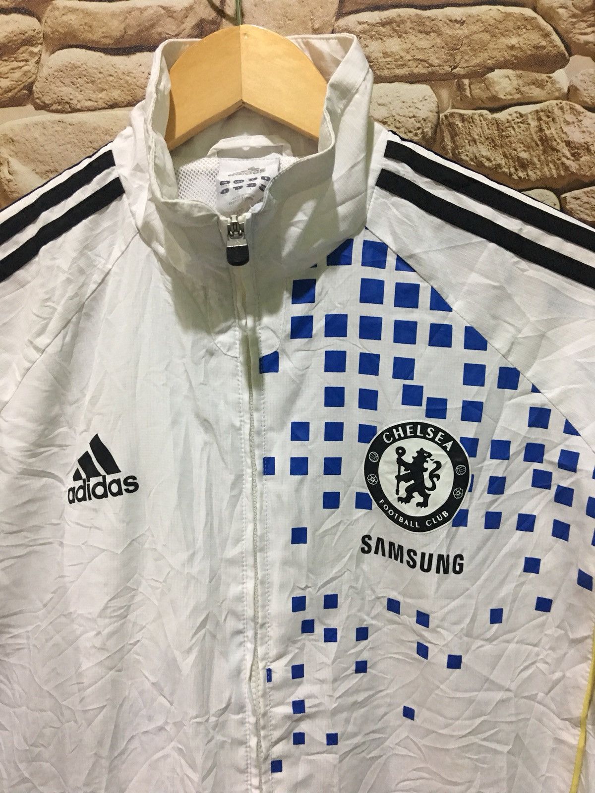 Adidas ADIDAS CHELSEA FC 2011 WINDBRAKER JACKET Size US L / EU 52-54 / 3 - 3 Thumbnail