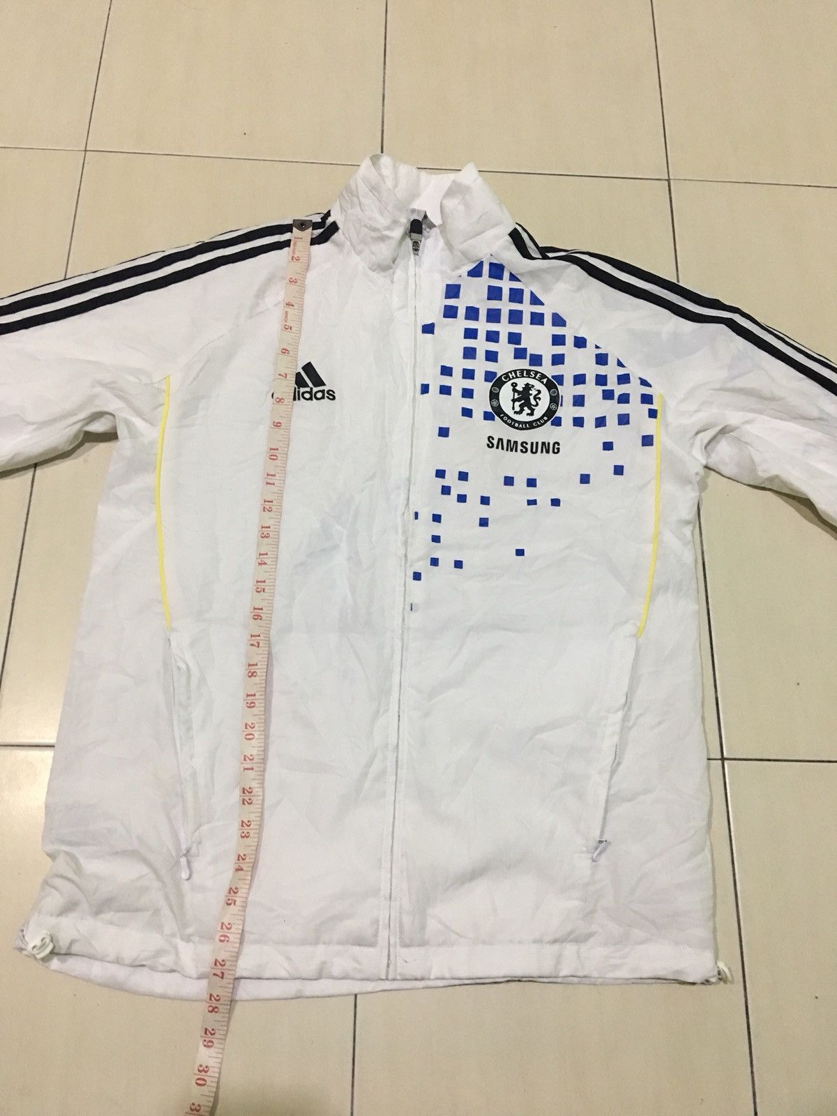Adidas ADIDAS CHELSEA FC 2011 WINDBRAKER JACKET Size US L / EU 52-54 / 3 - 11 Thumbnail