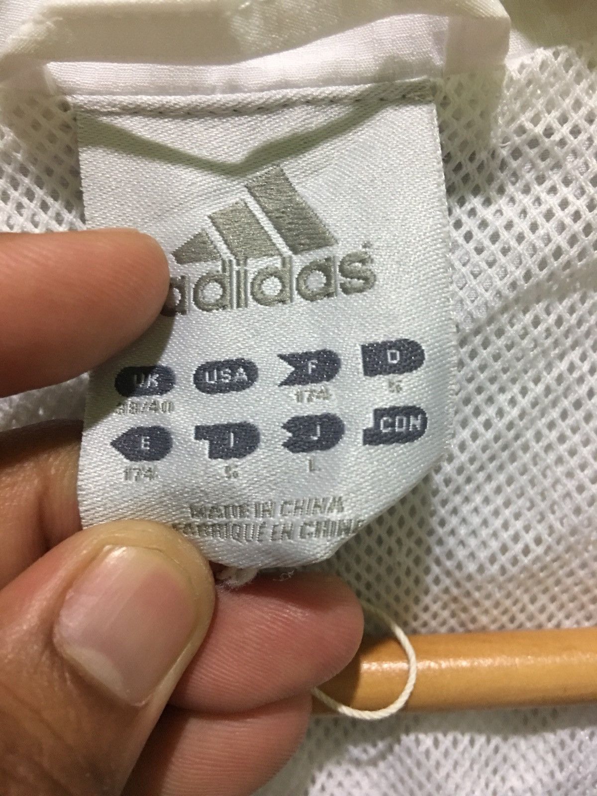 Adidas ADIDAS CHELSEA FC 2011 WINDBRAKER JACKET Size US L / EU 52-54 / 3 - 4 Thumbnail