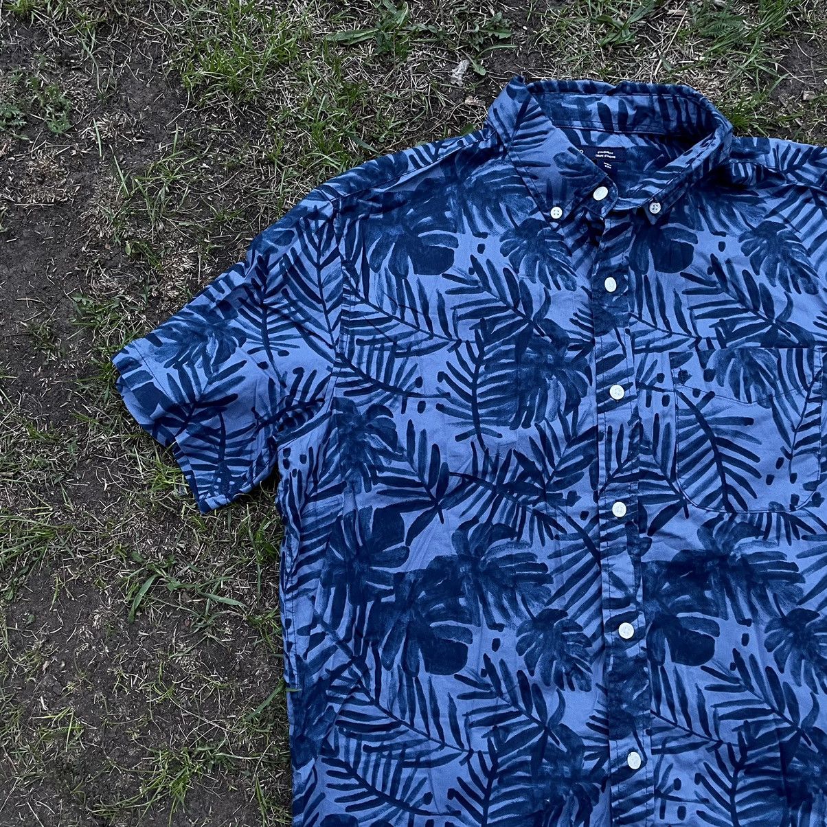 Vintage Vintage 90s Aloha Hawaiian Shirt All Over Print Coastal M Size US M / EU 48-50 / 2 - 3 Thumbnail