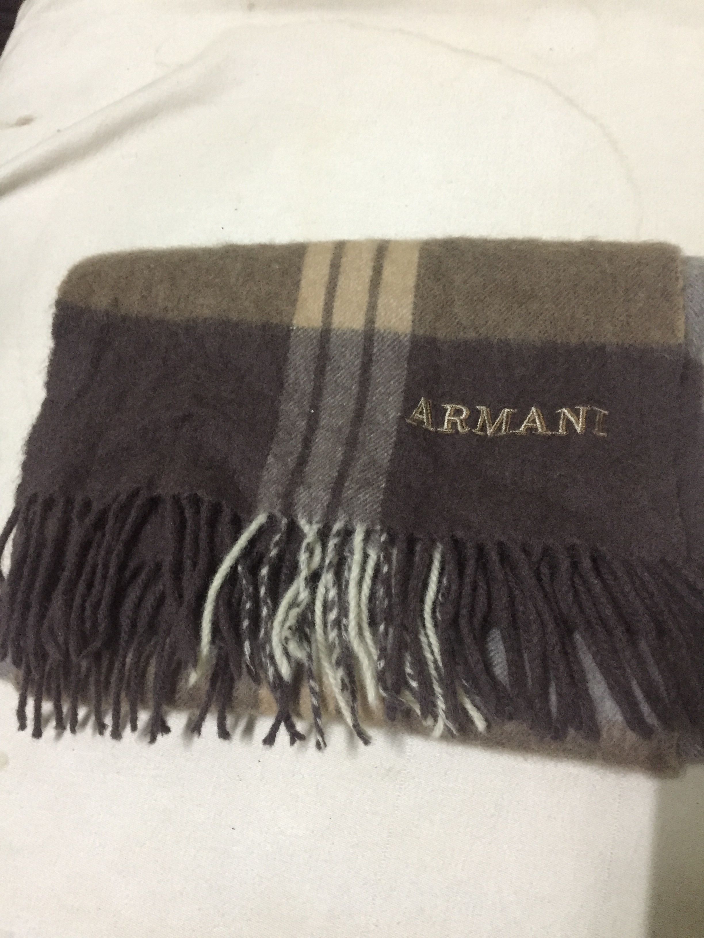Armani Armani Muffler Size ONE SIZE - 1 Thumbnail