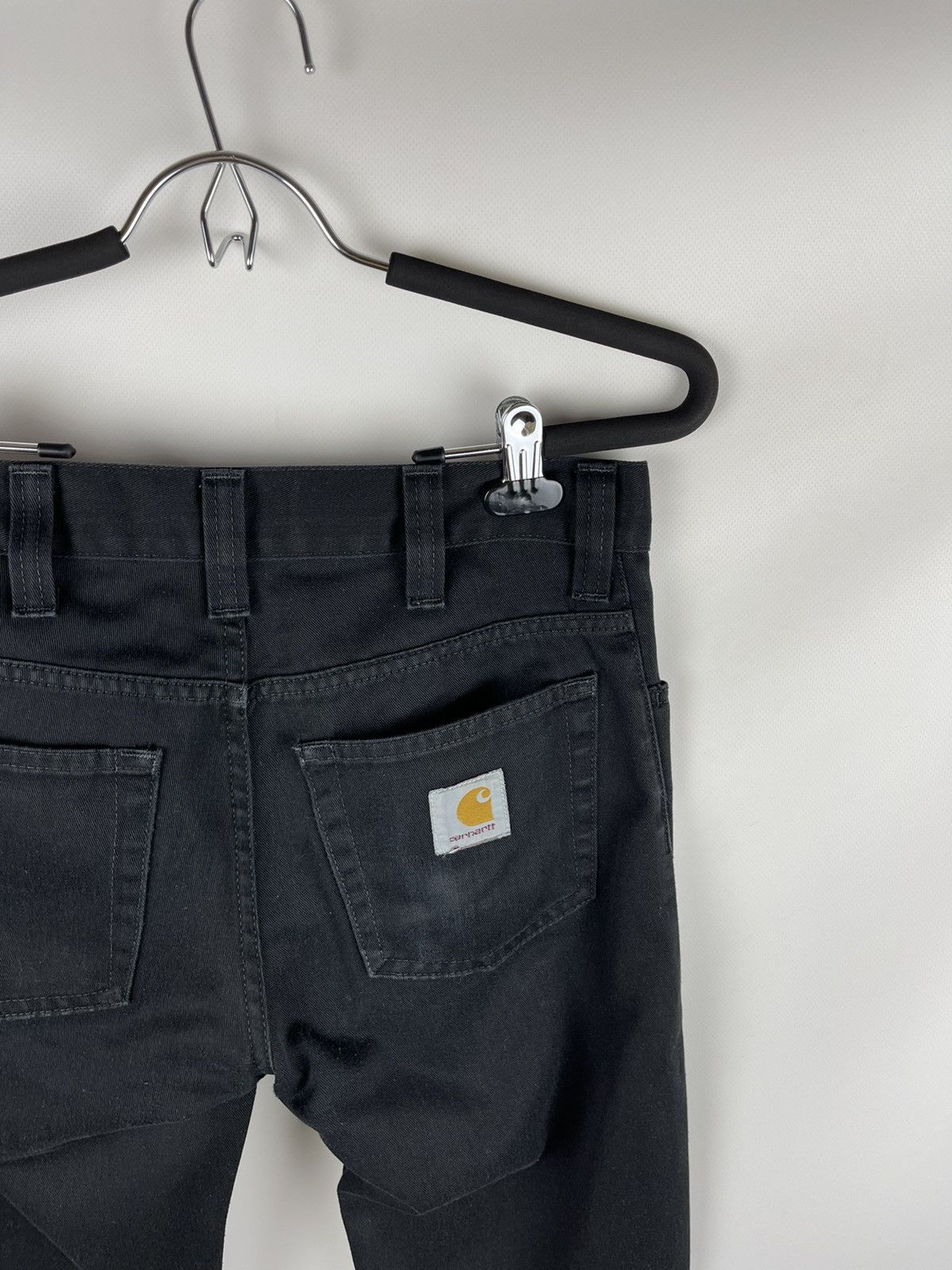 Carhartt Carhartt vintage rockin pant black used distressed chinos Size US 28 / EU 44 - 9 Thumbnail