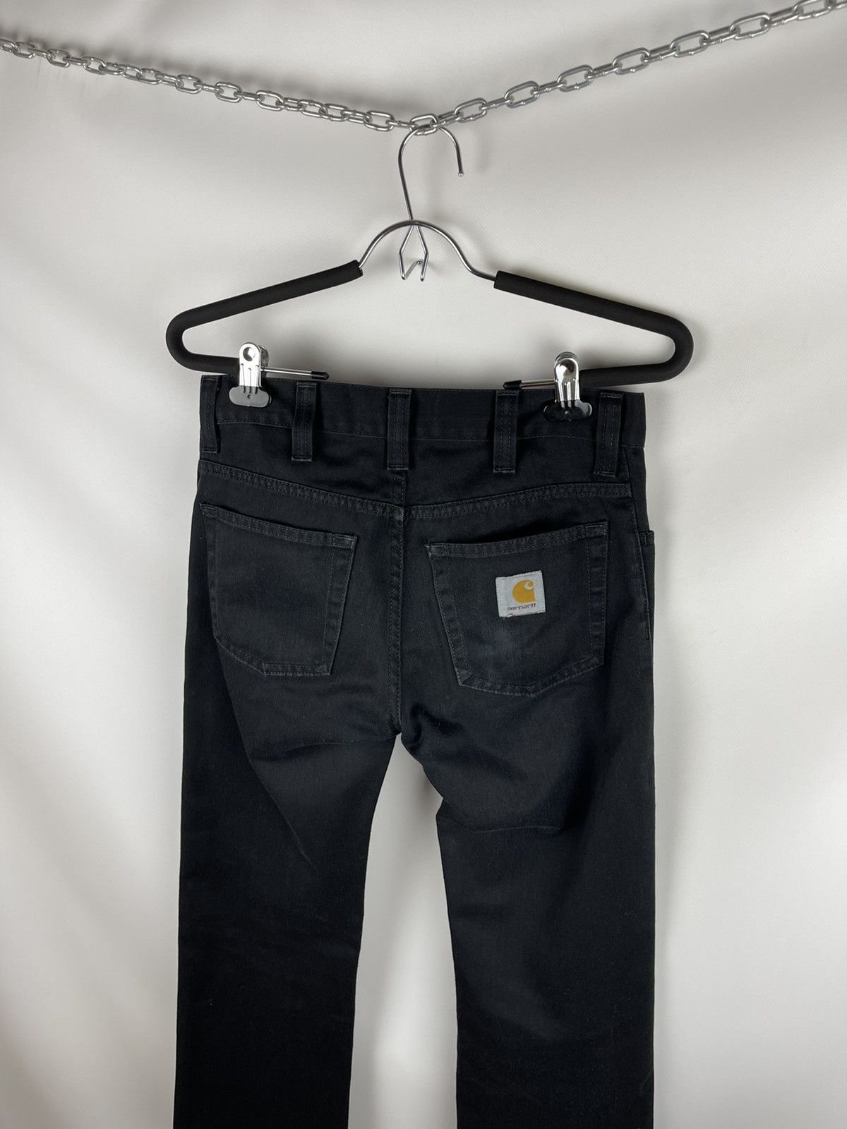 Carhartt Carhartt vintage rockin pant black used distressed chinos Size US 28 / EU 44 - 8 Thumbnail