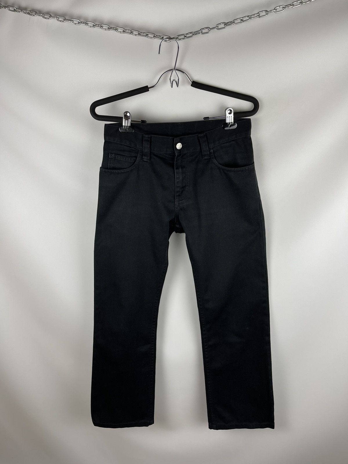 Carhartt Carhartt vintage rockin pant black used distressed chinos Size US 28 / EU 44 - 2 Thumbnail