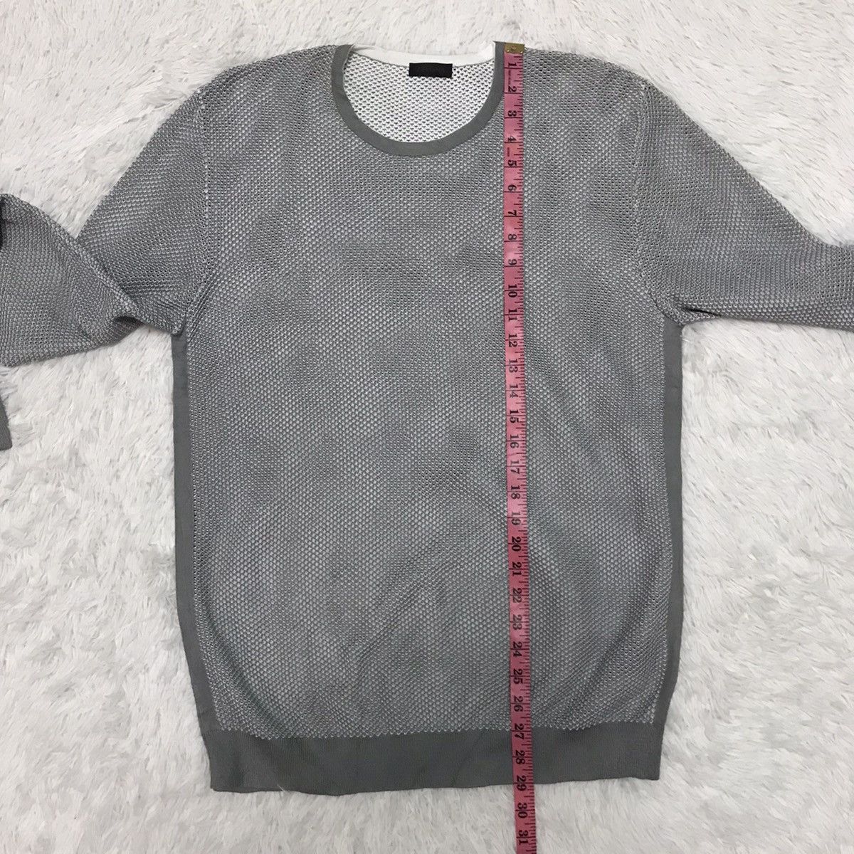 Z Zegna Z Zegna Netting Knitwear Maglia Tricots Made in Romania Size US XL / EU 56 / 4 - 12 Thumbnail
