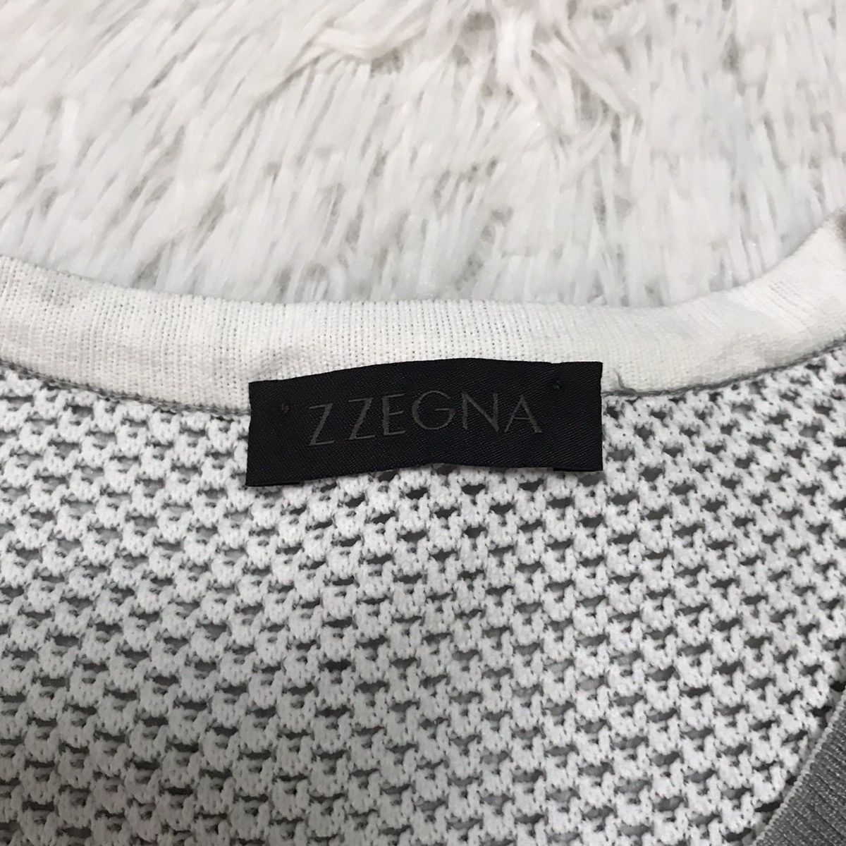 Z Zegna Z Zegna Netting Knitwear Maglia Tricots Made in Romania Size US XL / EU 56 / 4 - 8 Thumbnail
