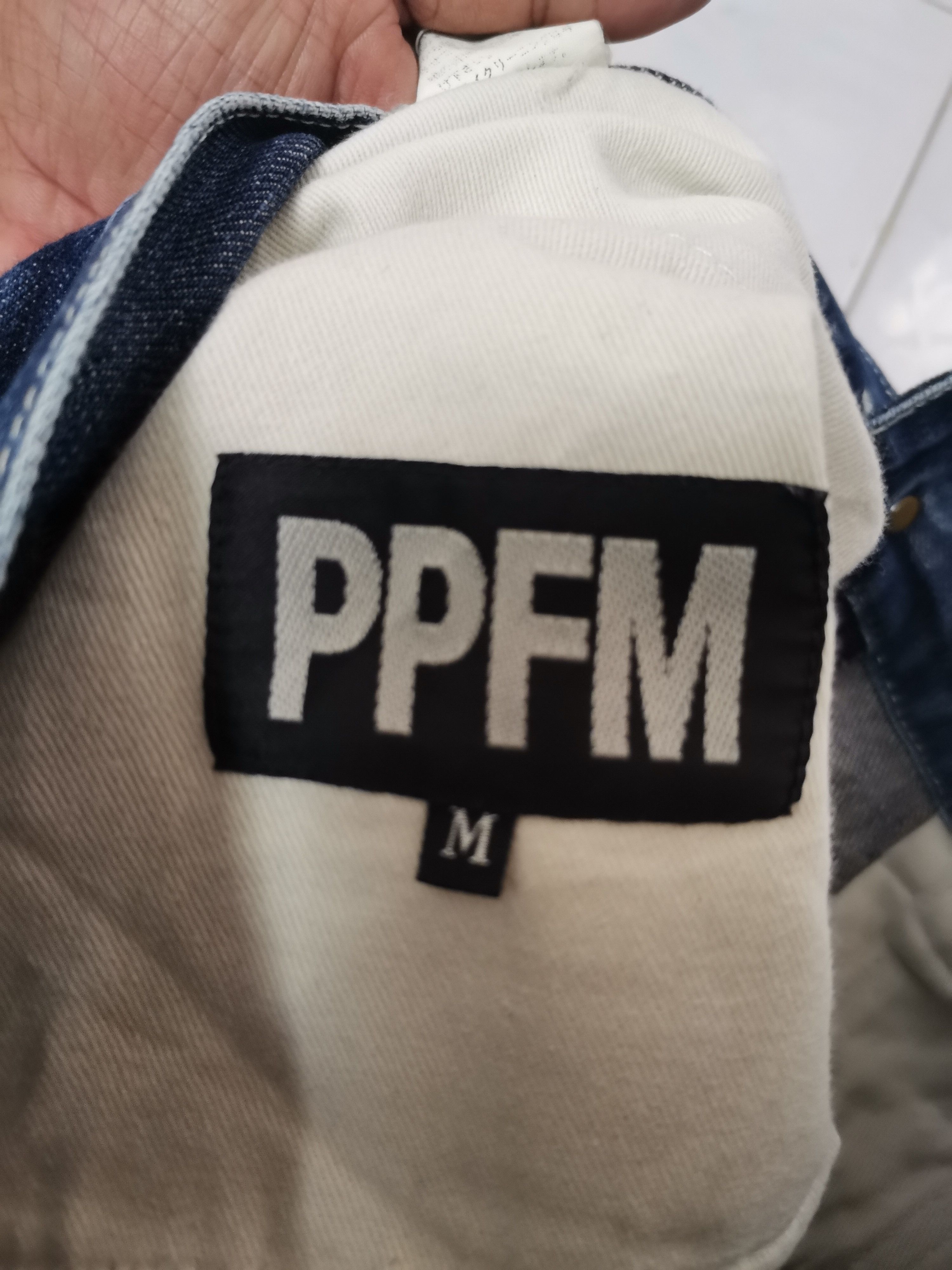 Japanese Brand PPFM FLARE DISTRESSED JEANS Size US 29 - 11 Thumbnail