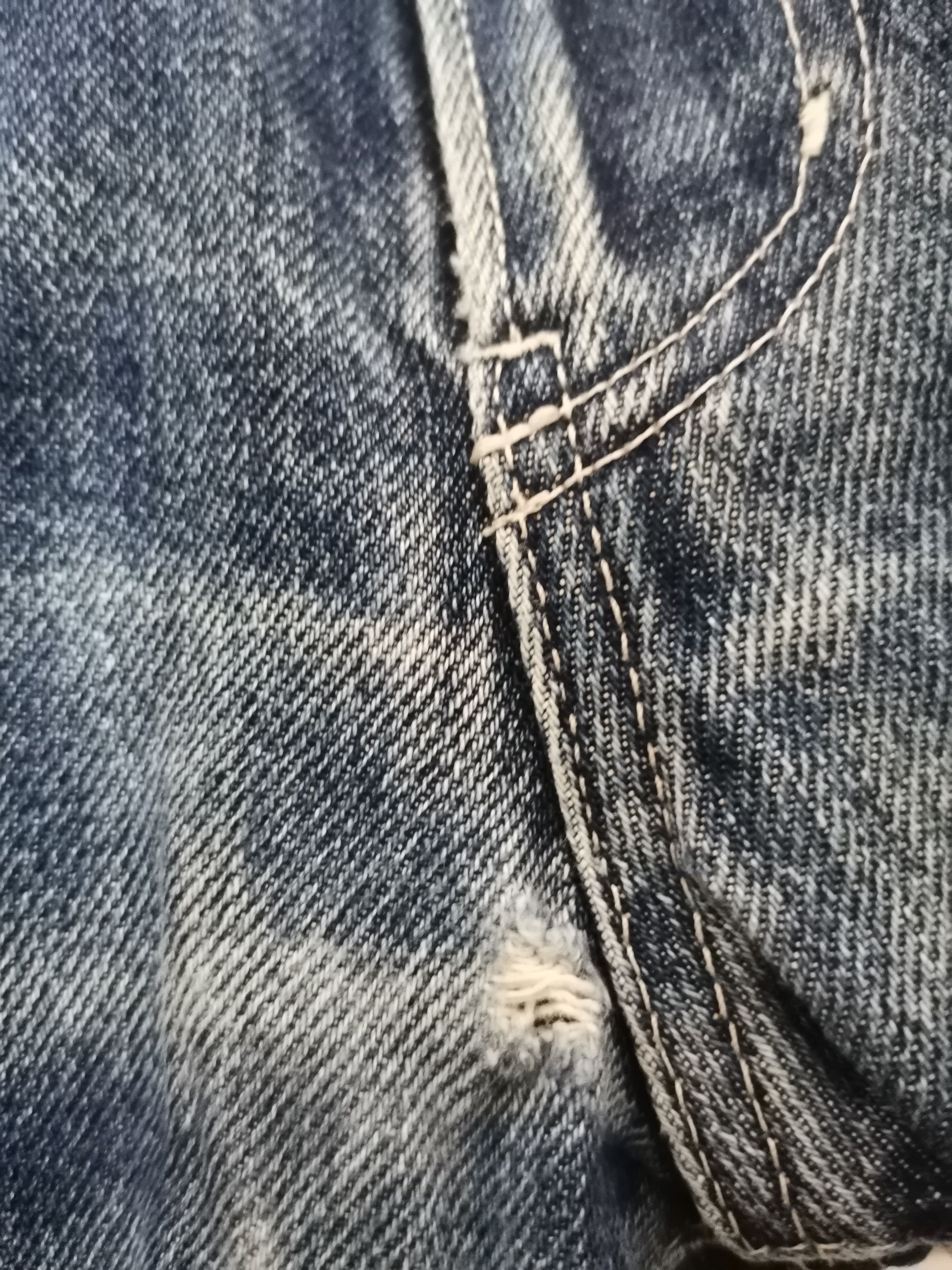 Japanese Brand PPFM FLARE DISTRESSED JEANS Size US 29 - 9 Thumbnail