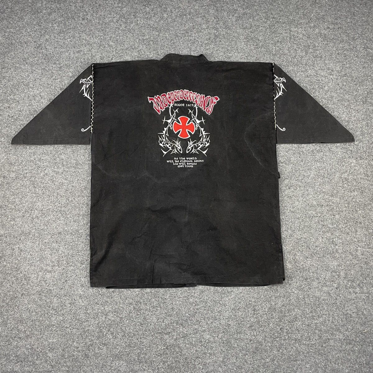 Independent Truck Co. × Vintage RARE Vintage Independent Truck Kimono Embroidery Logo Size US L / EU 52-54 / 3 - 1 Thumbnail