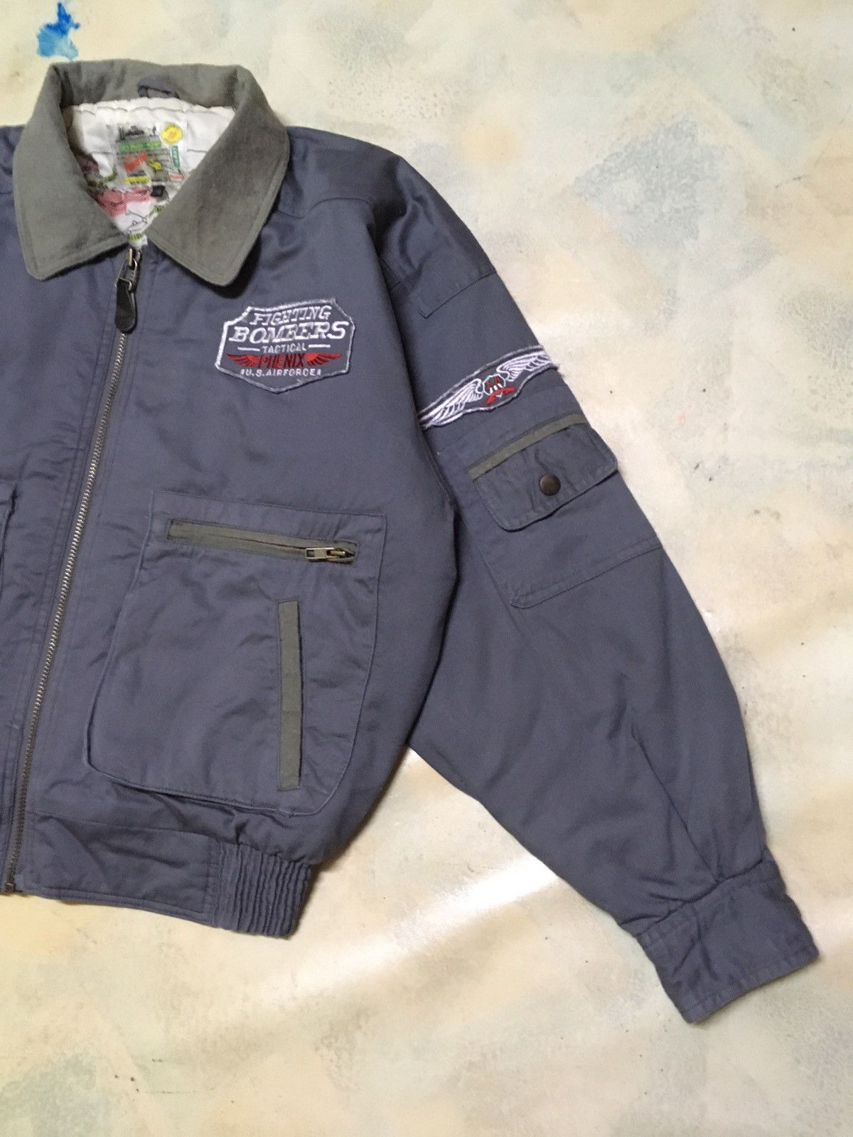 Japanese Brand Vintage Japanese Brand Bomber Style Jacket Size US M / EU 48-50 / 2 - 4 Thumbnail