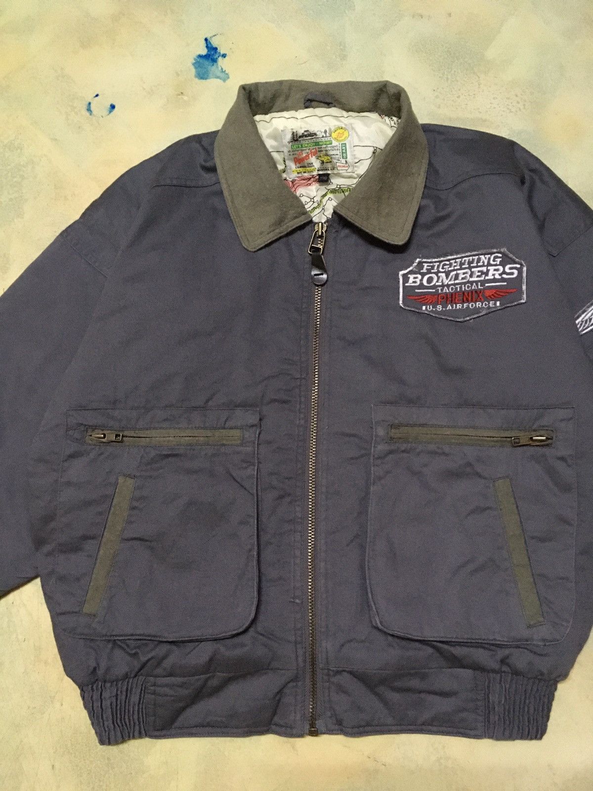 Japanese Brand Vintage Japanese Brand Bomber Style Jacket Size US M / EU 48-50 / 2 - 3 Thumbnail