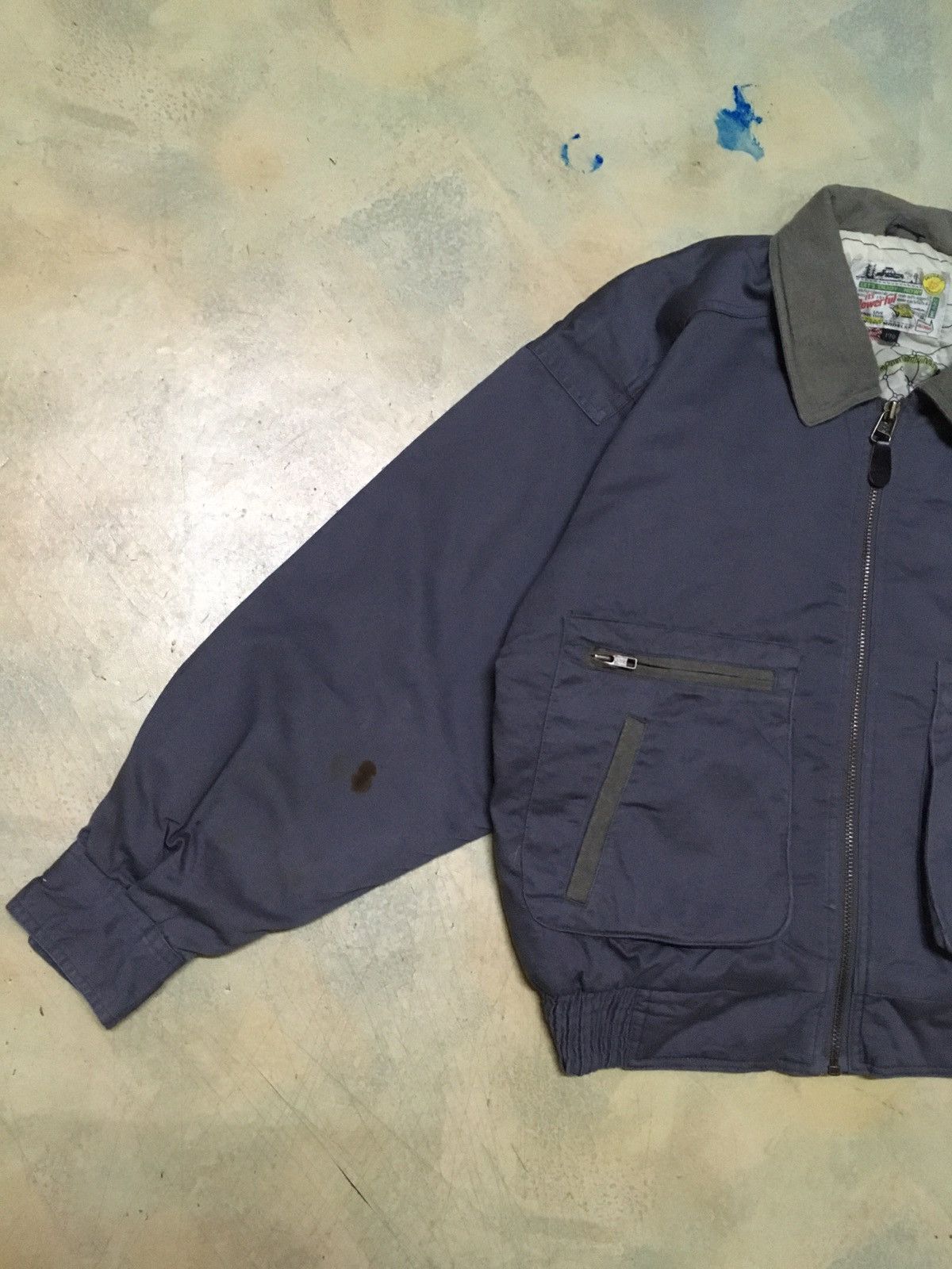 Japanese Brand Vintage Japanese Brand Bomber Style Jacket Size US M / EU 48-50 / 2 - 2 Thumbnail