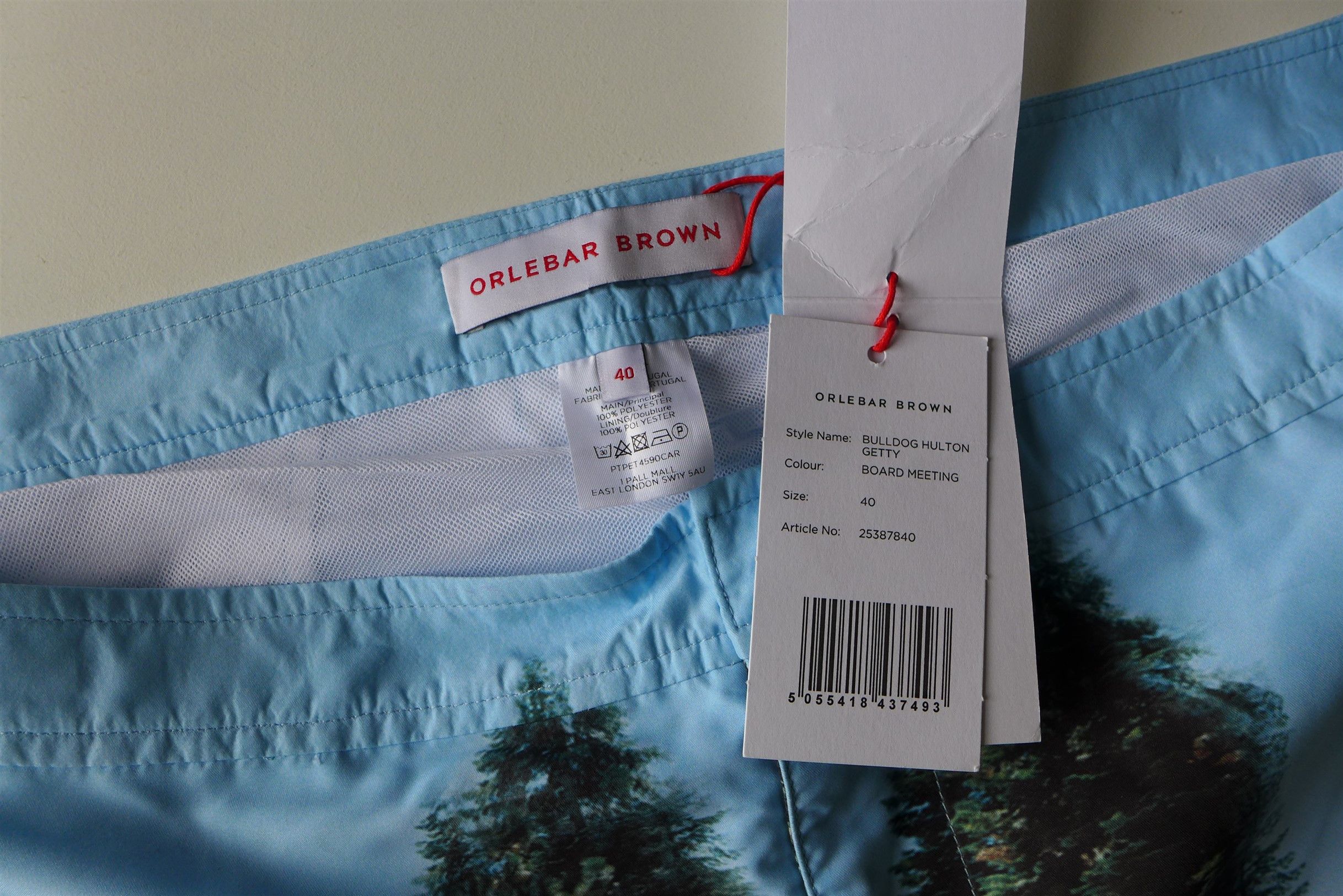 Orlebar Brown Orlebar Brown Bulldog Swim Shorts --- Board Meeting Size US 40 / EU 56 - 13 Thumbnail