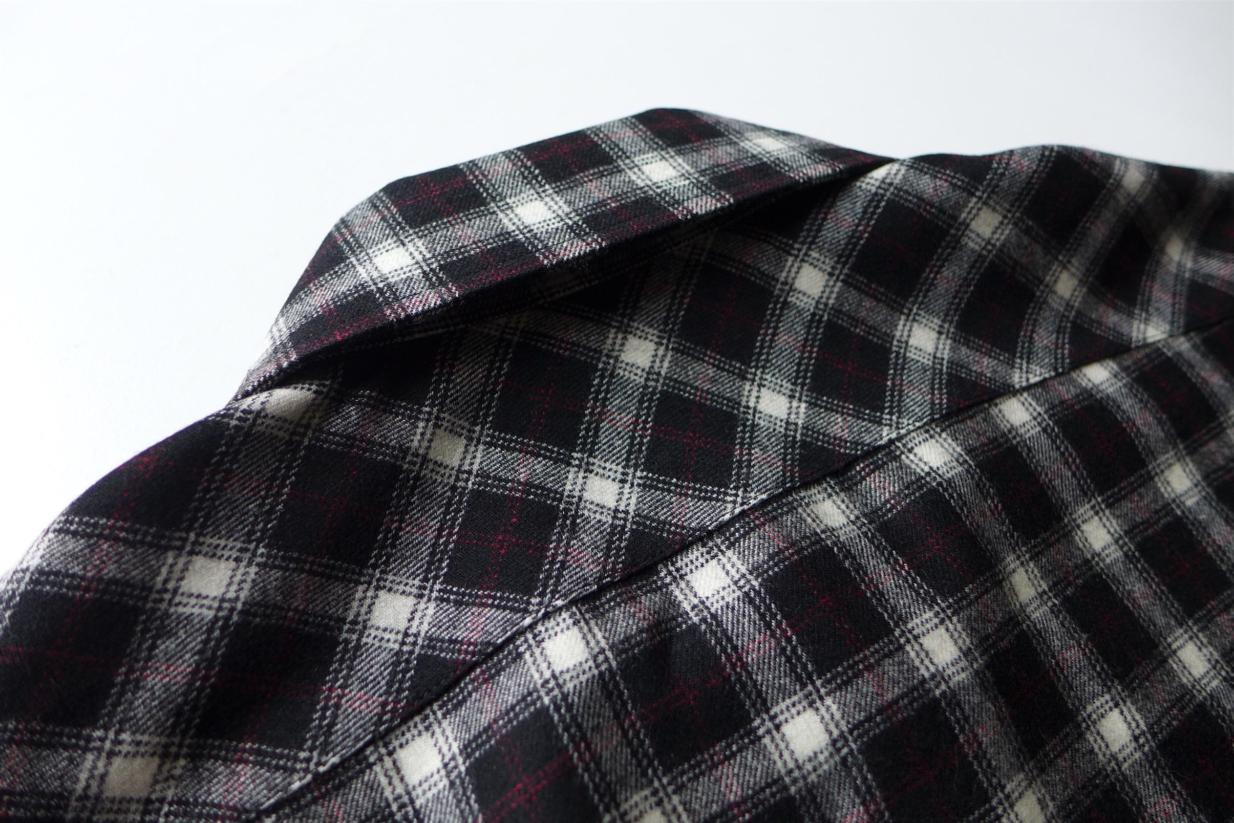 Saint Laurent Paris Saint Laurent FW20 Plaid Wool Check Shirt - Size 40 Size US M / EU 48-50 / 2 - 6 Thumbnail
