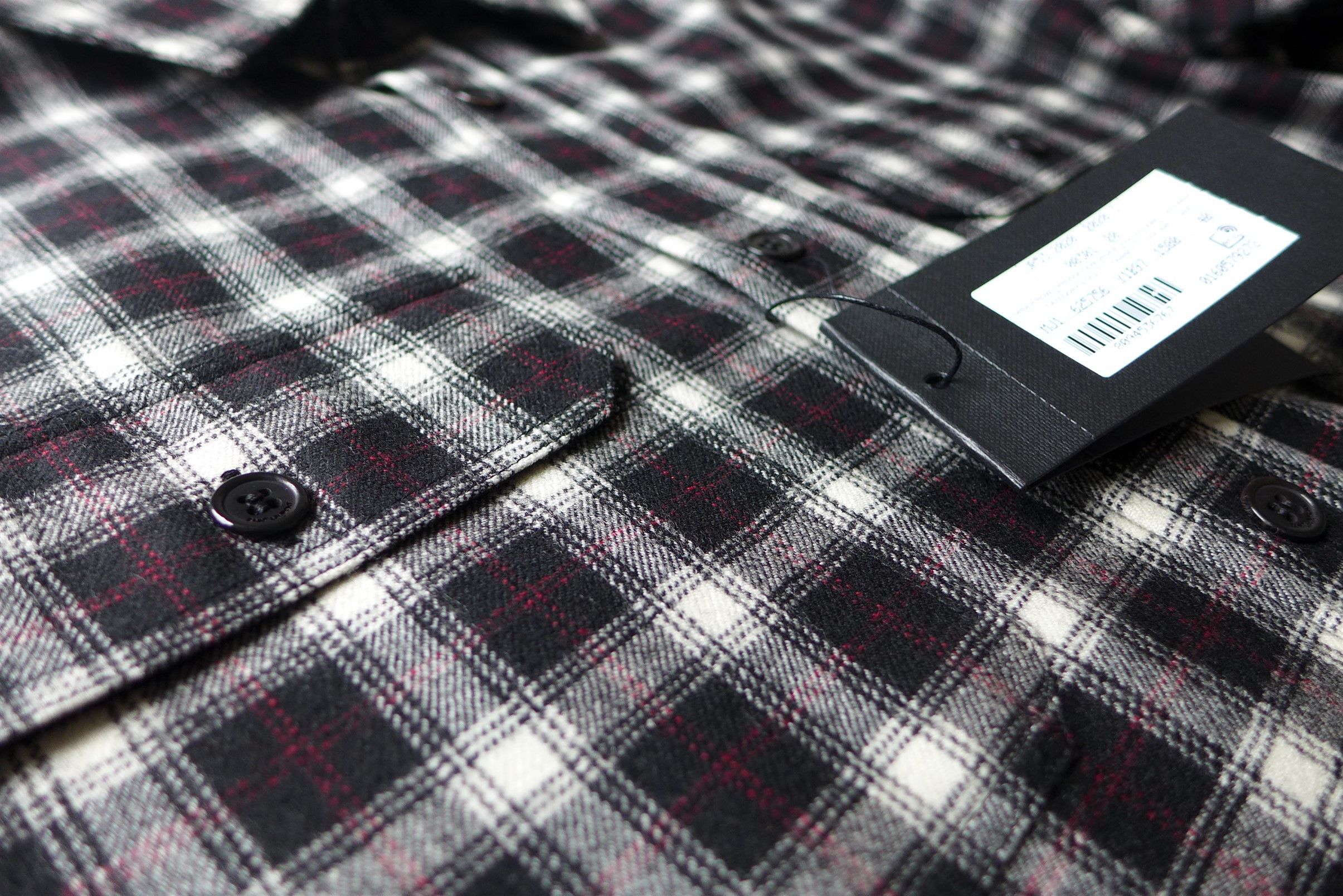 Saint Laurent Paris Saint Laurent FW20 Plaid Wool Check Shirt - Size 40 Size US M / EU 48-50 / 2 - 12 Thumbnail
