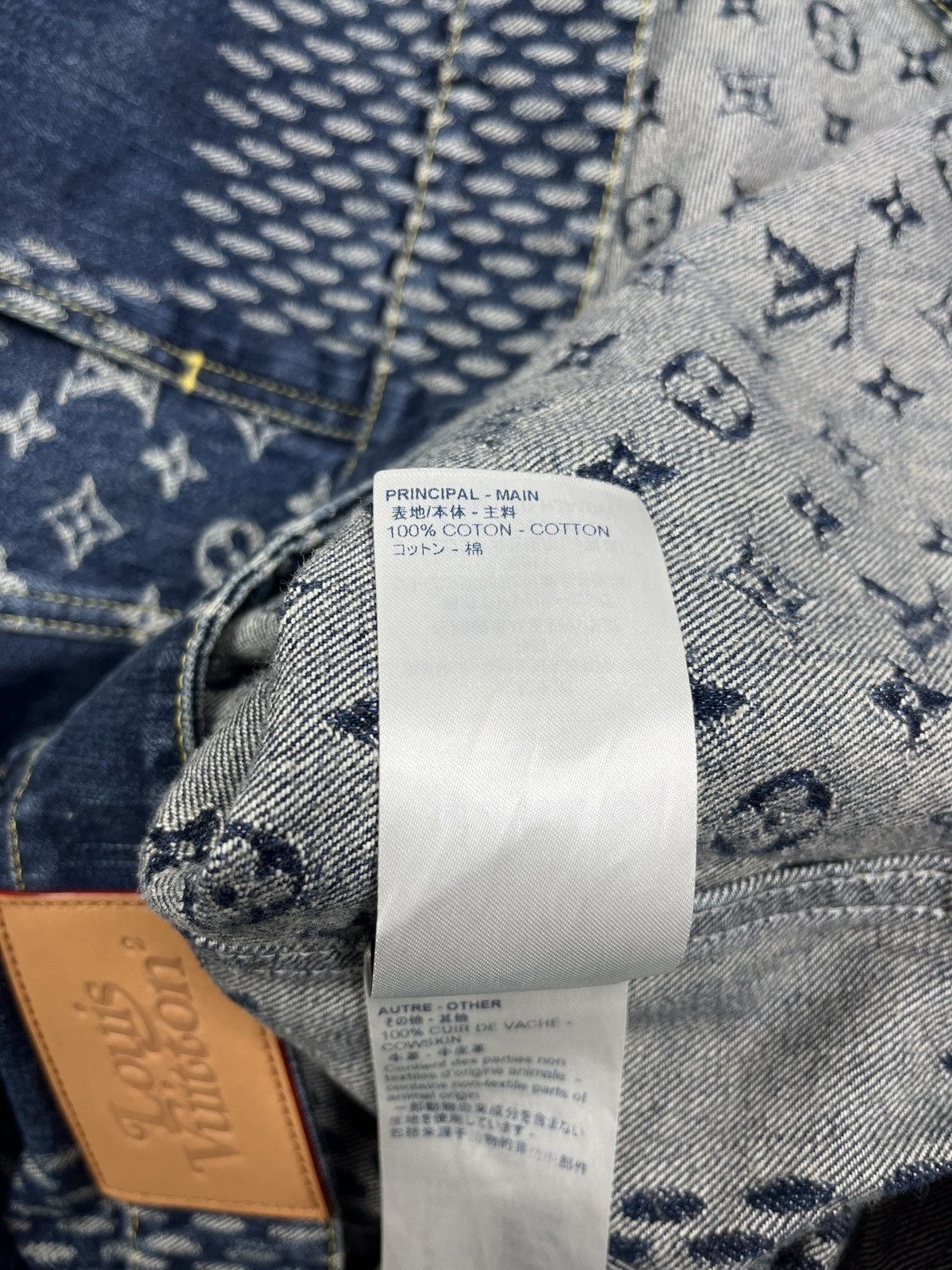 Louis Vuitton × Nigo × Virgil Abloh LOUIS VUITTON X NIGO MONOGRAM BLUE DENIM JACKET SIZE: 58 Size US XXL / EU 58 / 5 - 15 Thumbnail