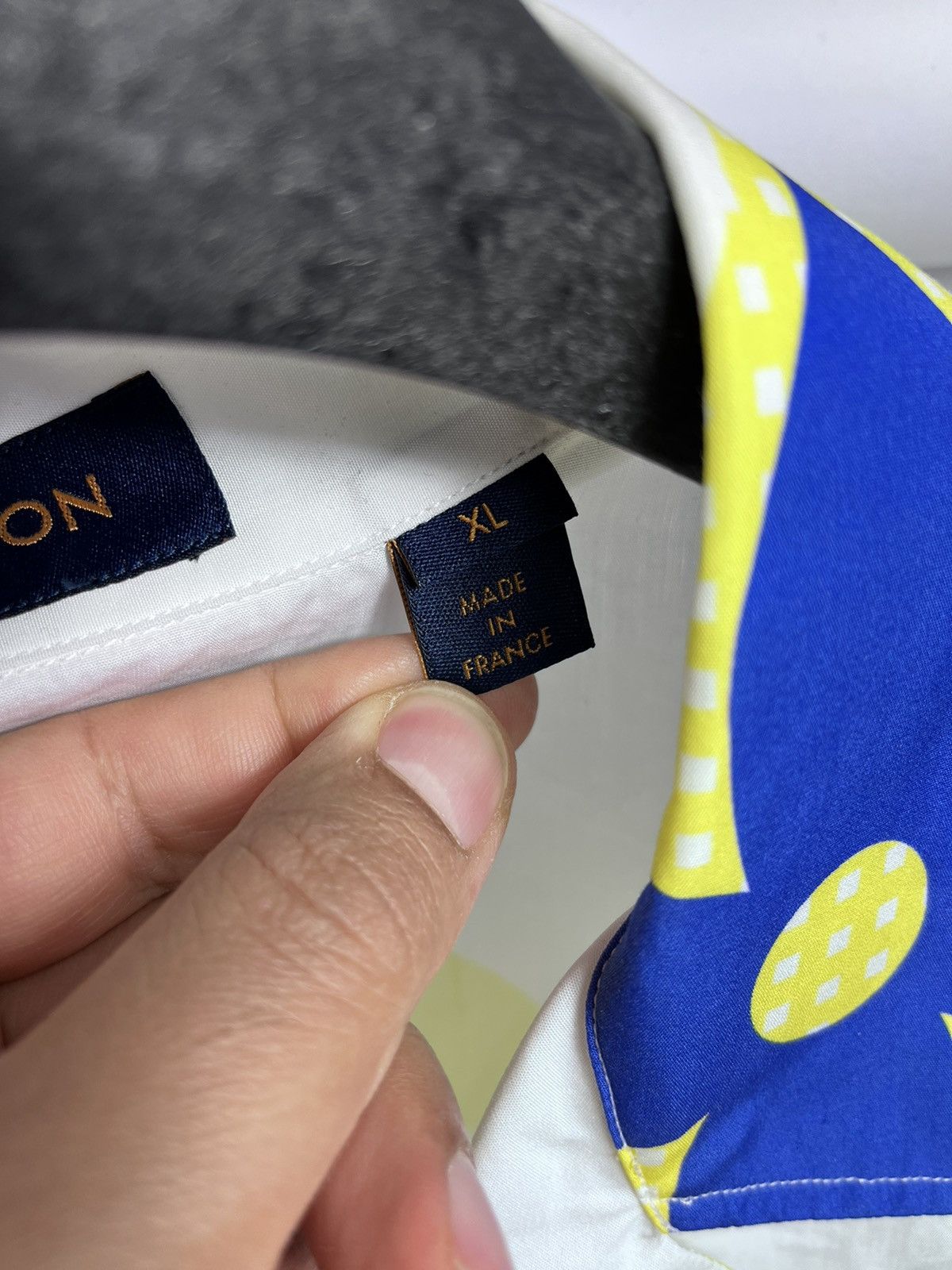 Virgil Abloh LOUIS VUITTON MULTI COLOUR MONOGRAM PRNT SHIRT Size US XL / EU 56 / 4 - 10 Thumbnail