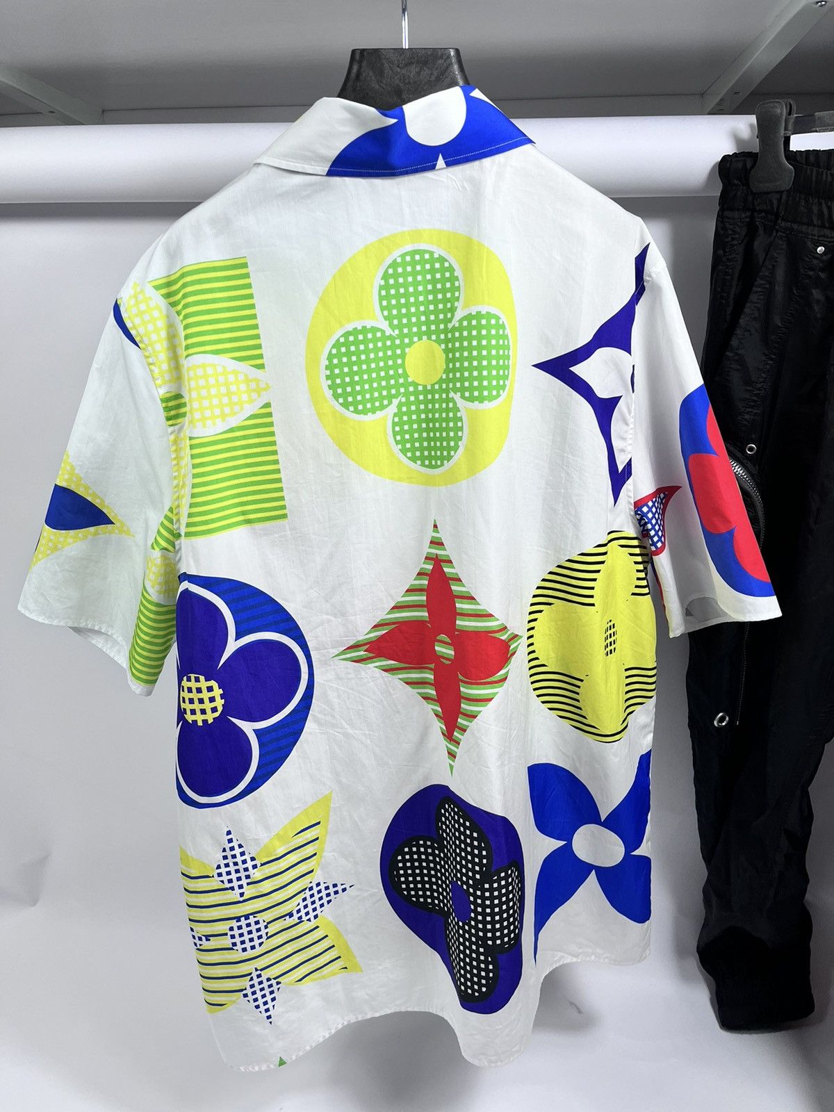 Virgil Abloh LOUIS VUITTON MULTI COLOUR MONOGRAM PRNT SHIRT Size US XL / EU 56 / 4 - 2 Thumbnail