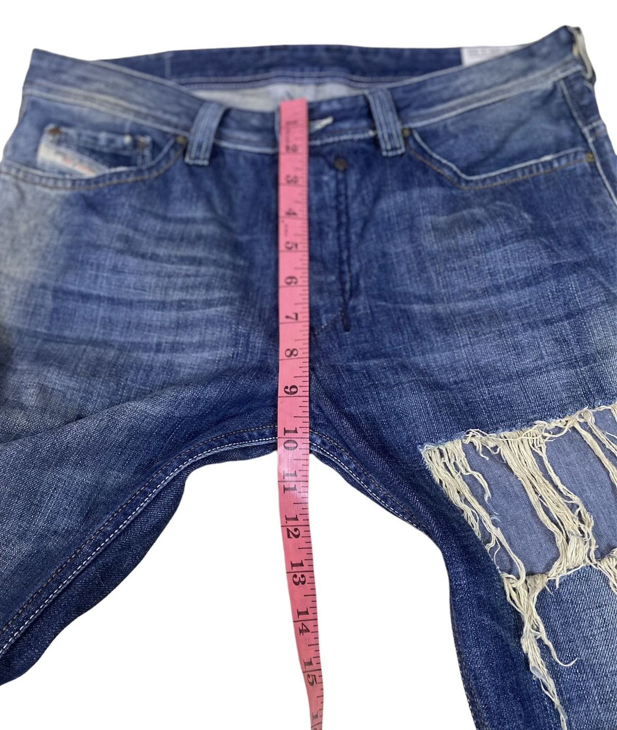 Diesel Diesel Industry Safado Distressed denim Size US 32 / EU 48 - 9 Thumbnail