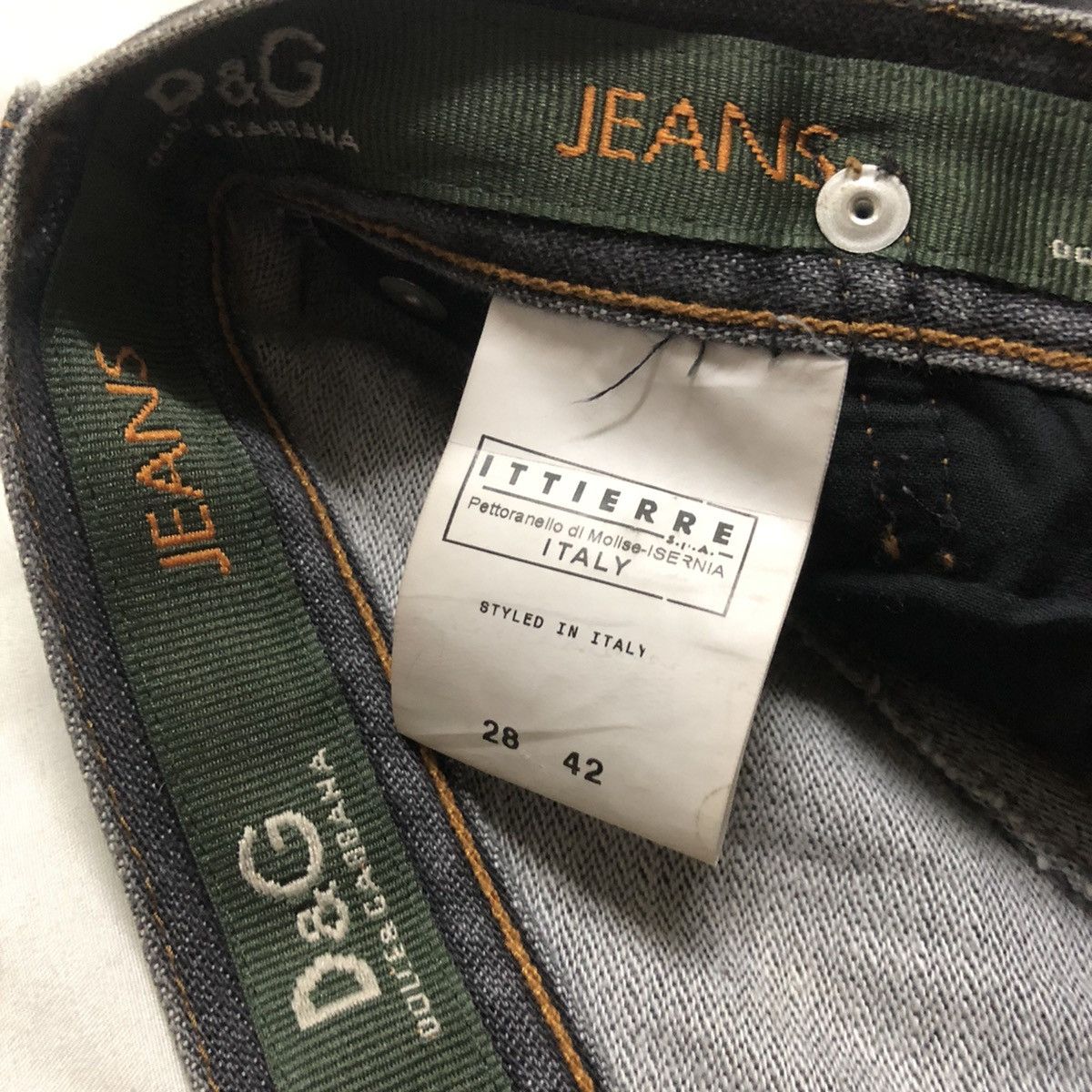 Dolce & Gabbana Dolce & Gabbana Bushpant Denim Size US 29 - 2 Thumbnail