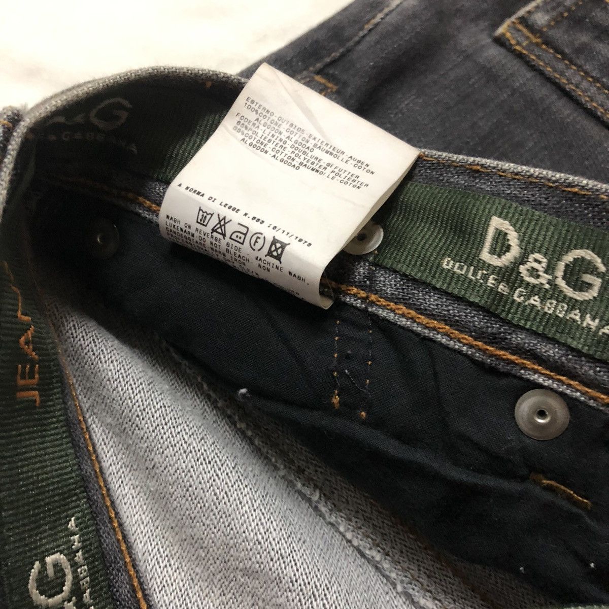 Dolce & Gabbana Dolce & Gabbana Bushpant Denim Size US 29 - 3 Thumbnail