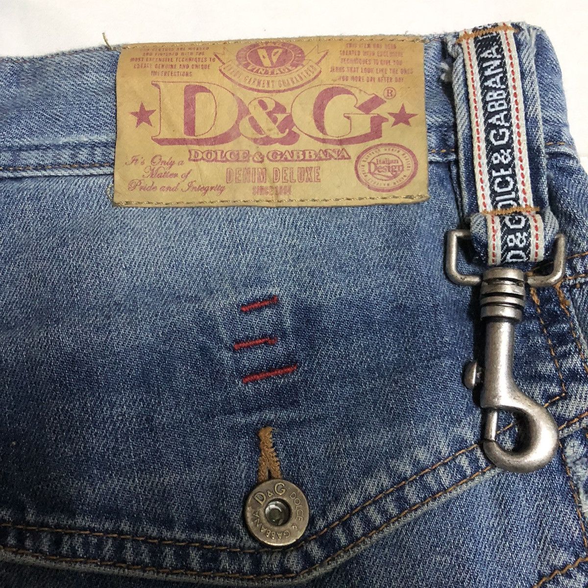 Dolce & Gabbana Dolce & Gabbana Selvedge Hook Denim Size US 32 / EU 48 - 15 Thumbnail