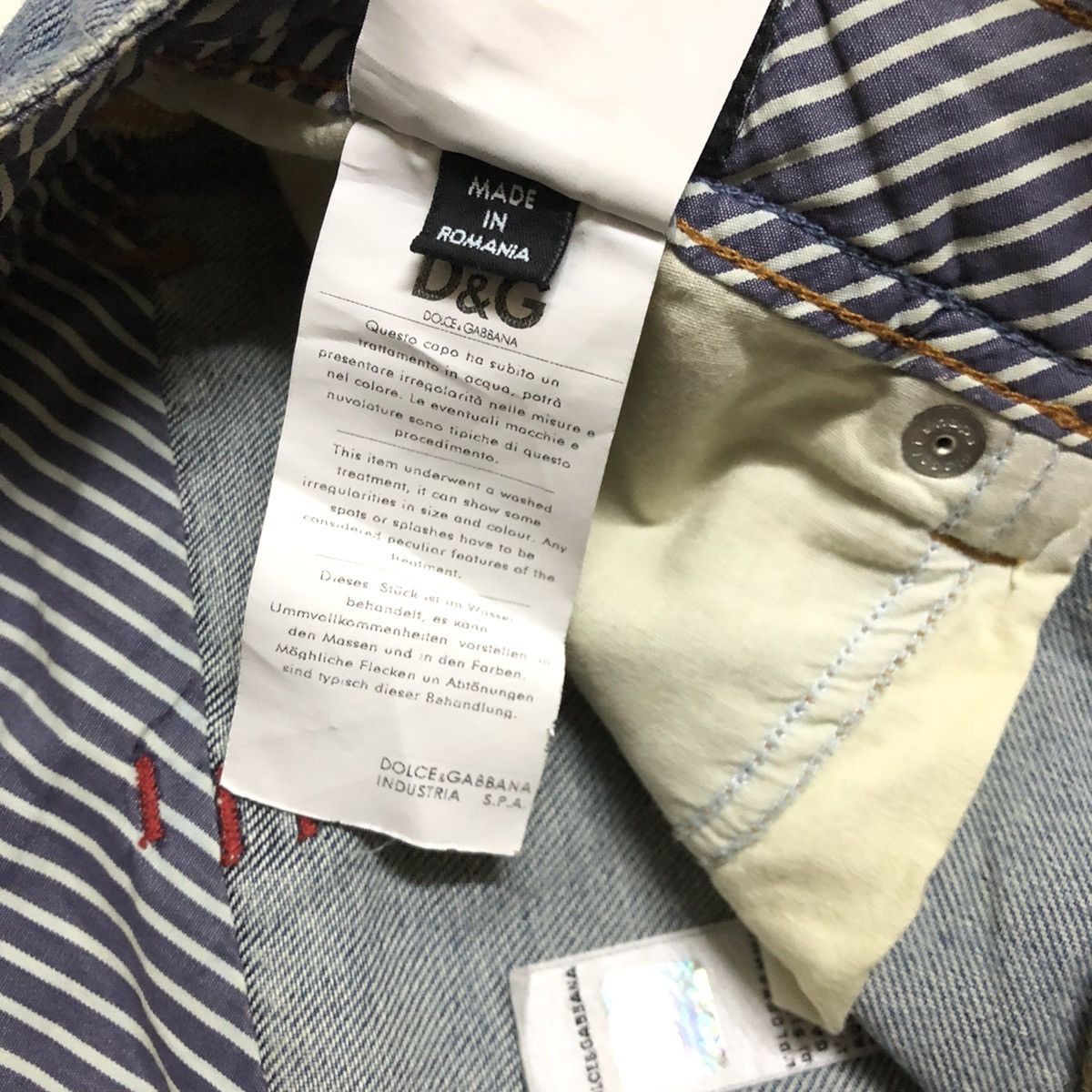 Dolce & Gabbana Dolce & Gabbana Selvedge Hook Denim Size US 32 / EU 48 - 4 Thumbnail