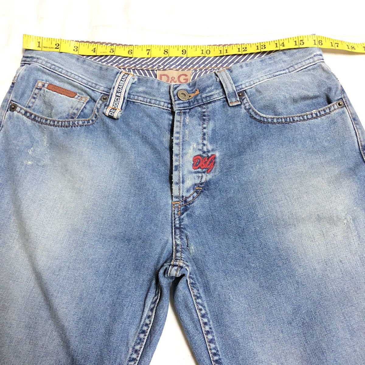 Dolce & Gabbana Dolce & Gabbana Selvedge Hook Denim Size US 32 / EU 48 - 9 Thumbnail