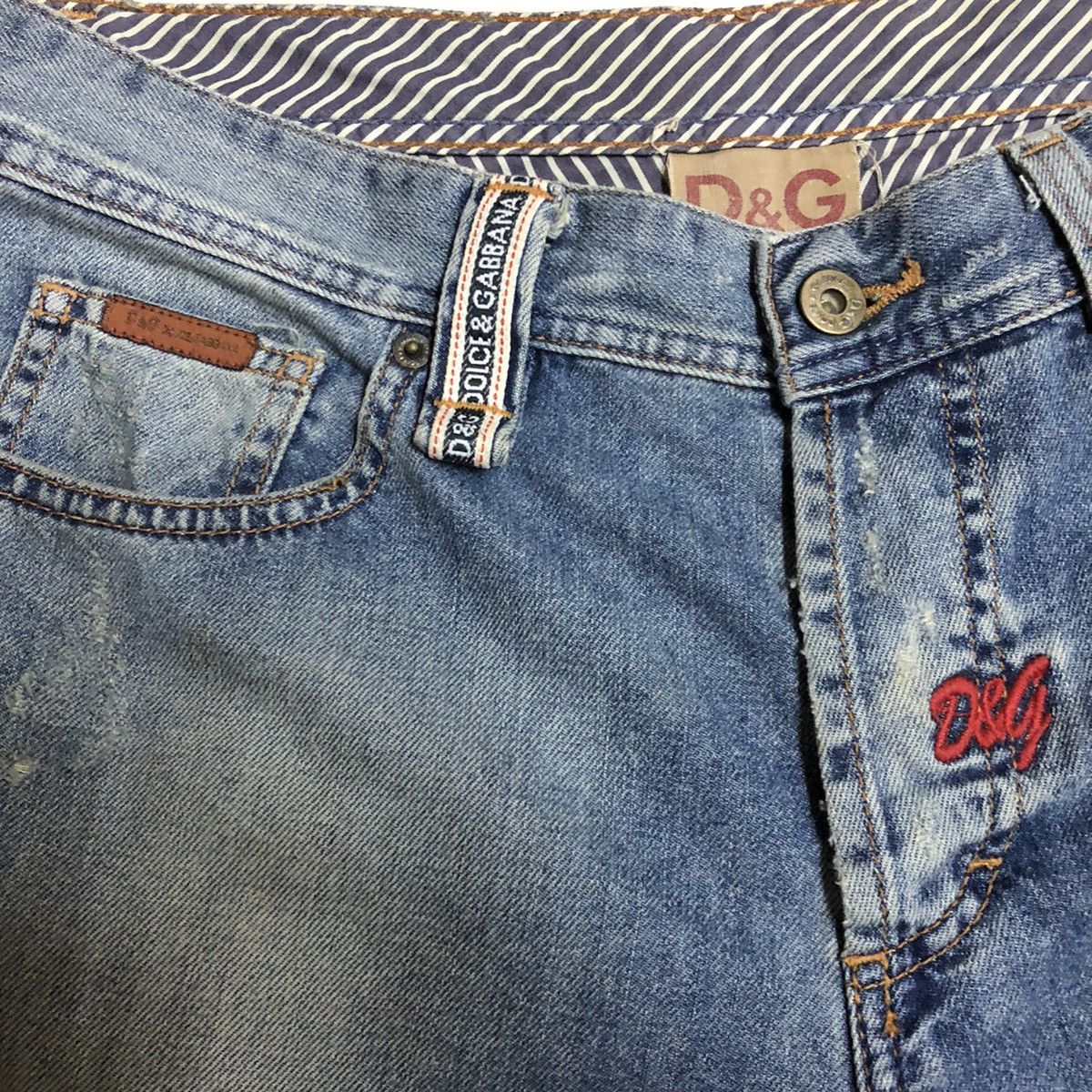 Dolce & Gabbana Dolce & Gabbana Selvedge Hook Denim Size US 32 / EU 48 - 7 Thumbnail