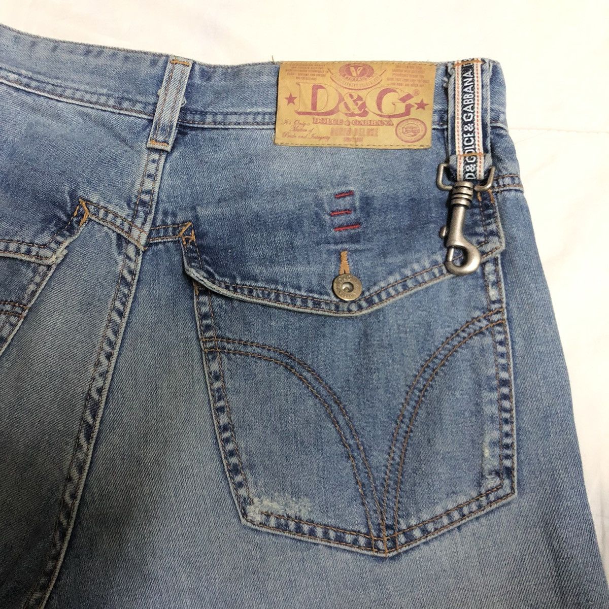 Dolce & Gabbana Dolce & Gabbana Selvedge Hook Denim Size US 32 / EU 48 - 16 Thumbnail