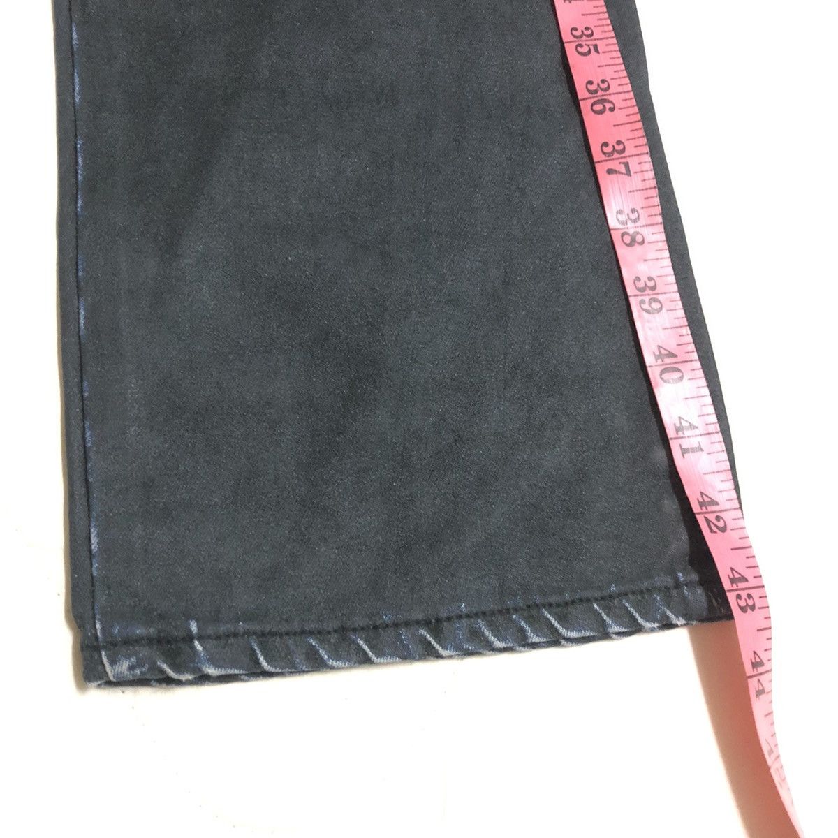 Japanese Brand Blue Way Japan Distressed Wax Denim Size US 32 / EU 48 - 10 Thumbnail