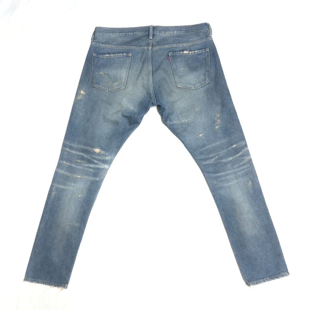 Japanese Brand Magic Stick Tokyo Distressed Slimfit Denim Size US 36 / EU 52 - 21 Thumbnail