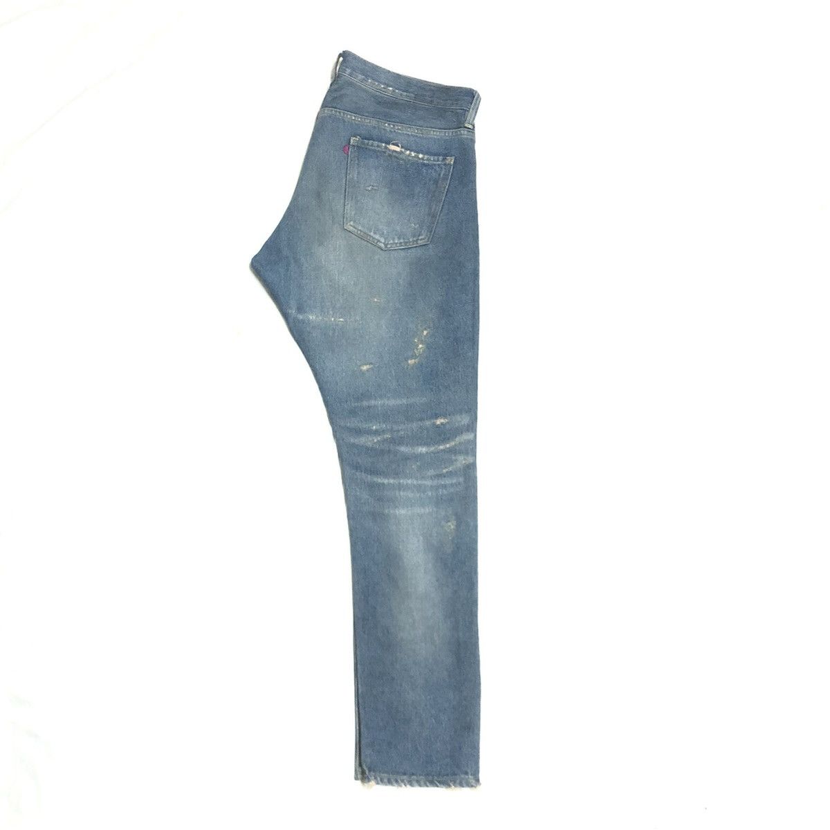 Japanese Brand Magic Stick Tokyo Distressed Slimfit Denim Size US 36 / EU 52 - 22 Thumbnail