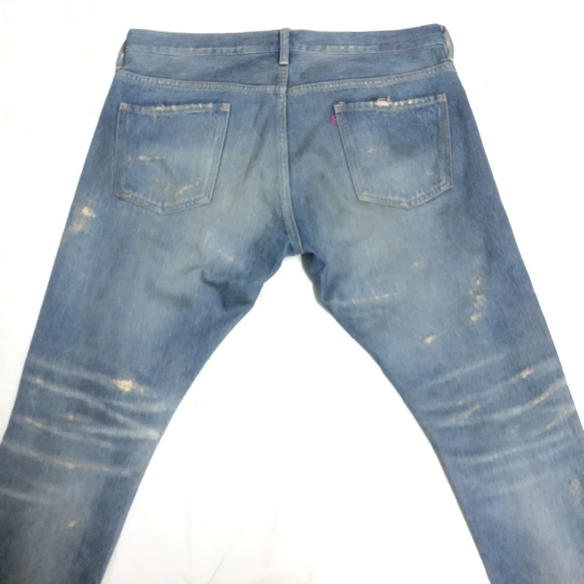 Japanese Brand Magic Stick Tokyo Distressed Slimfit Denim Size US 36 / EU 52 - 20 Thumbnail