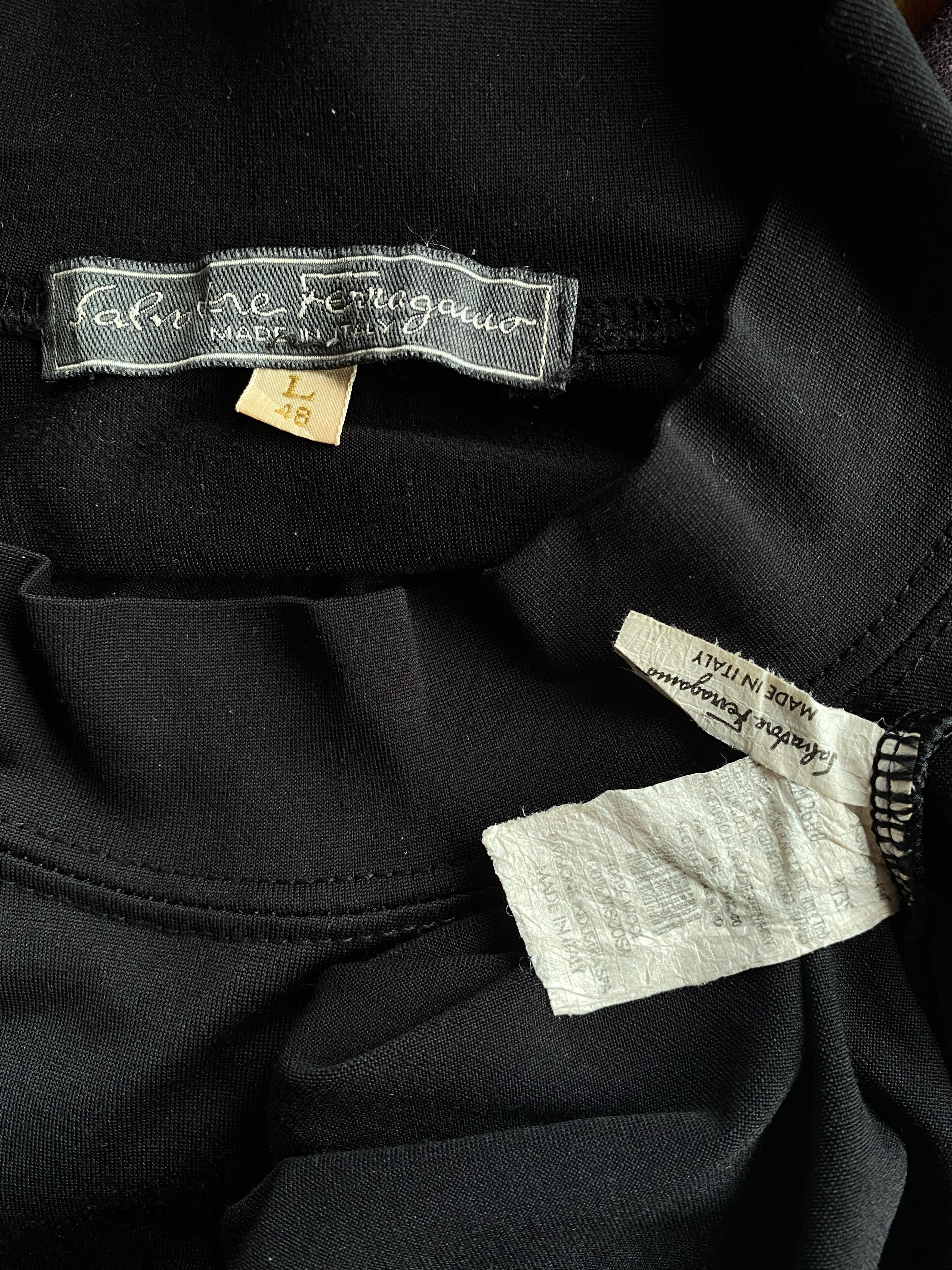 Salvatore Ferragamo VINTAGE SALVATORE FERRAGAMO embroidered Italy branded shirt Size M / US 6-8 / IT 42-44 - 3 Thumbnail