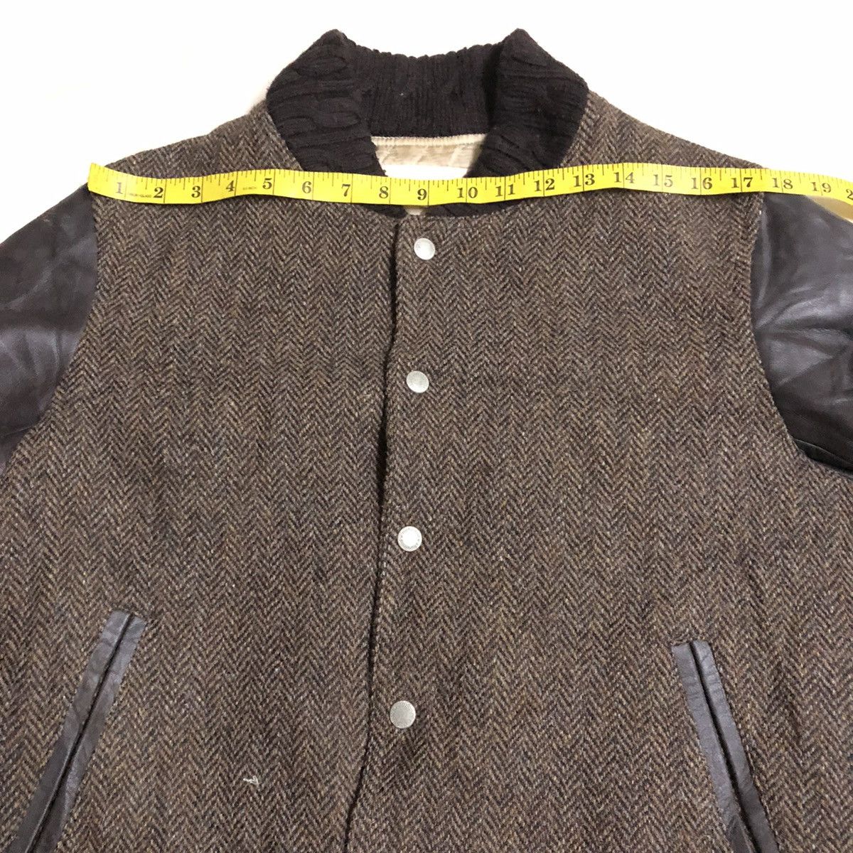 Harris Tweed Global Generation x Harris Tweed Varsity Jacket Size US S / EU 44-46 / 1 - 7 Thumbnail