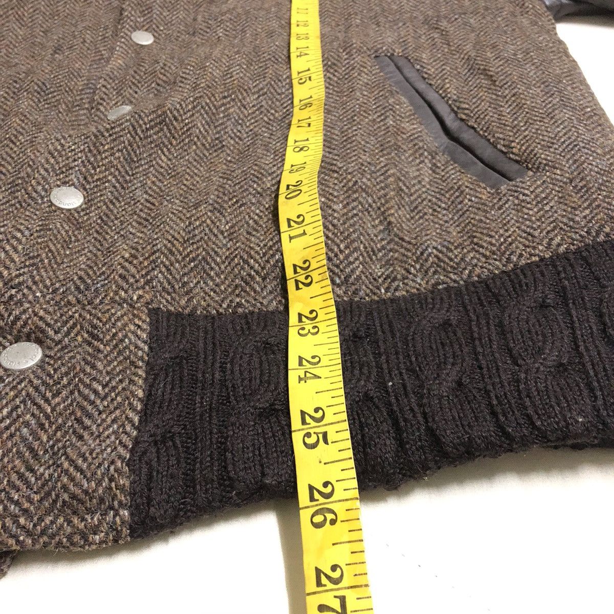 Harris Tweed Global Generation x Harris Tweed Varsity Jacket Size US S / EU 44-46 / 1 - 8 Thumbnail