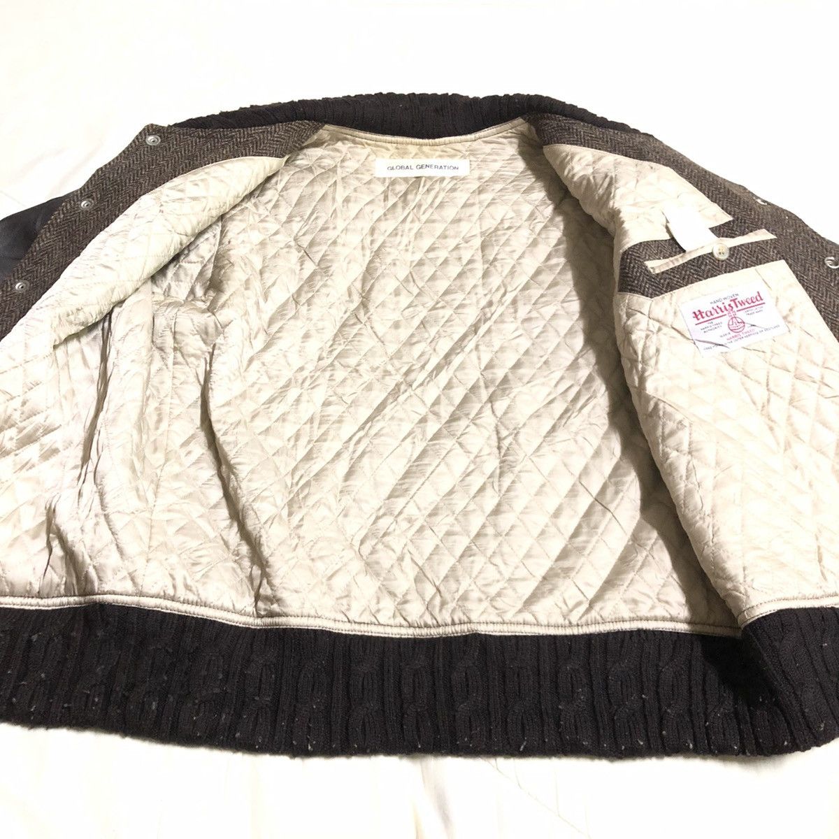 Harris Tweed Global Generation x Harris Tweed Varsity Jacket Size US S / EU 44-46 / 1 - 5 Thumbnail