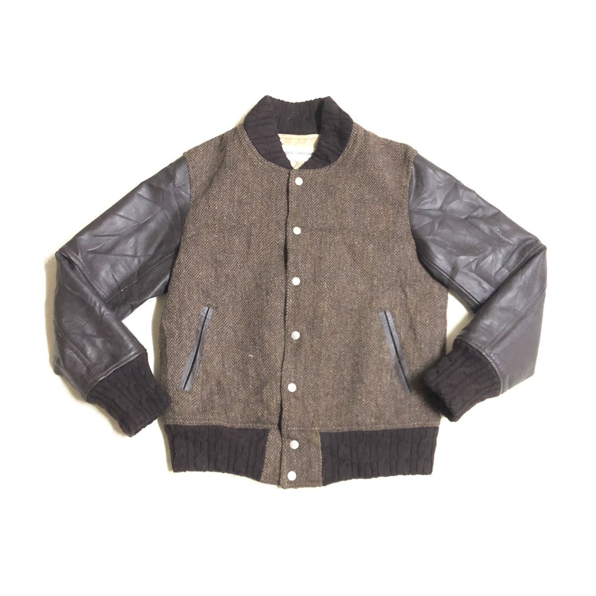 Global Generation x Harris Tweed Varsity Jacket