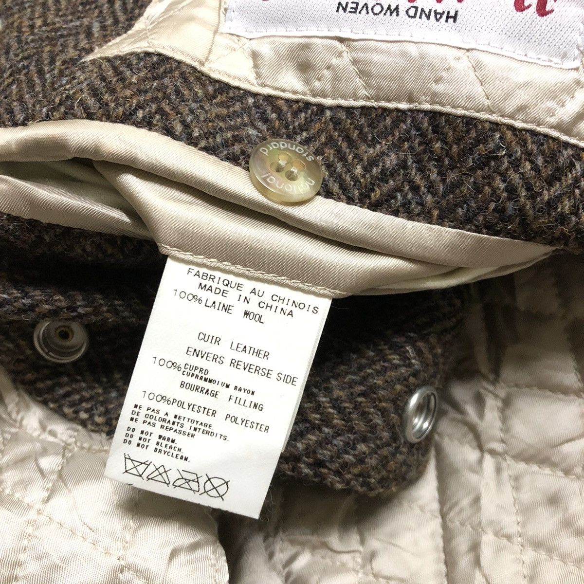 Harris Tweed Global Generation x Harris Tweed Varsity Jacket Size US S / EU 44-46 / 1 - 4 Thumbnail