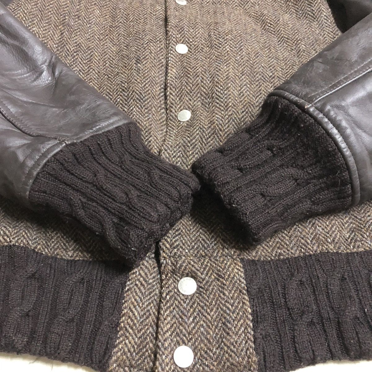 Harris Tweed Global Generation x Harris Tweed Varsity Jacket Size US S / EU 44-46 / 1 - 6 Thumbnail