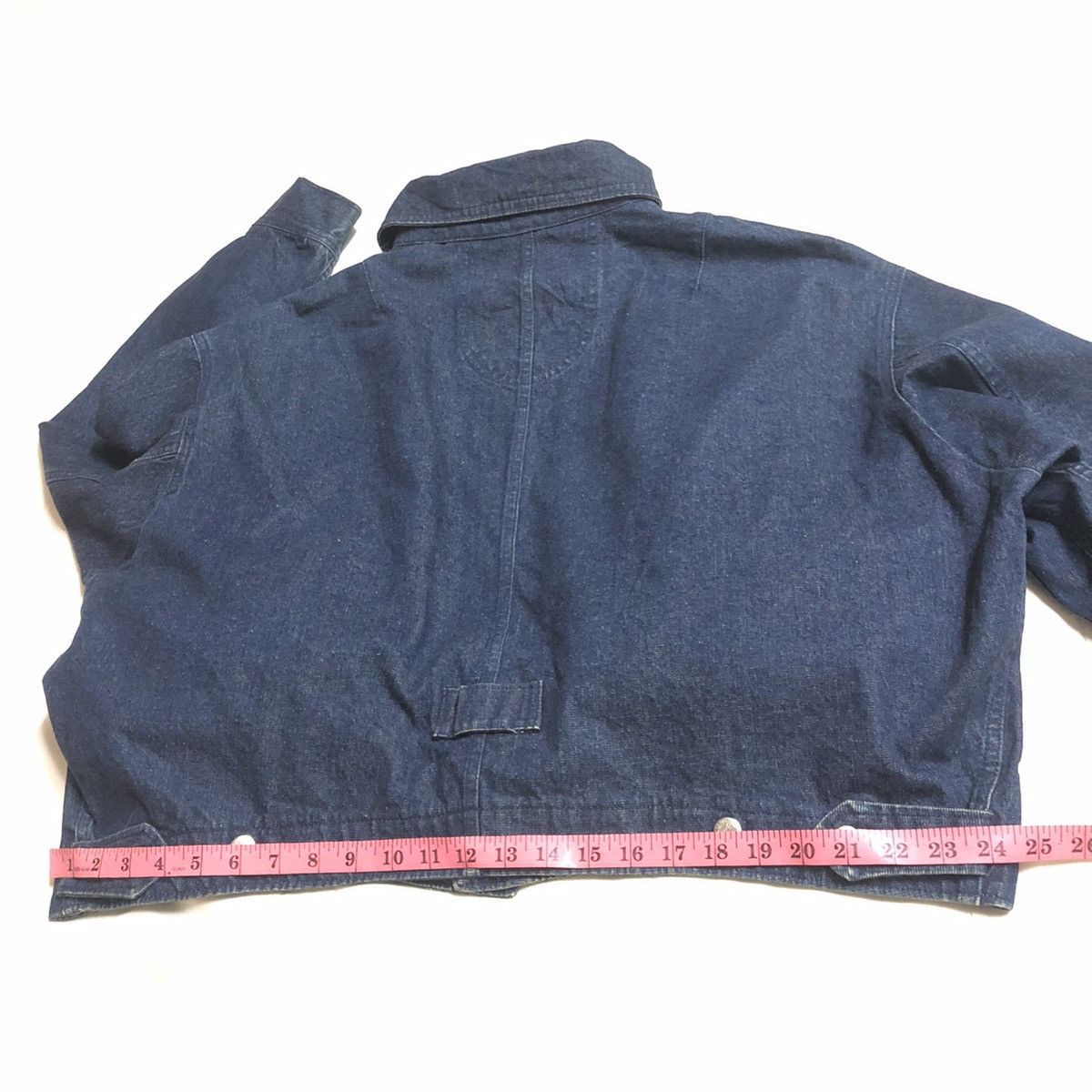 45rpm × Japanese Brand × Vintage Vintage Oversize 45Rpm Japan Tactical Denim Jacket 80s Size US M / EU 48-50 / 2 - 12 Thumbnail