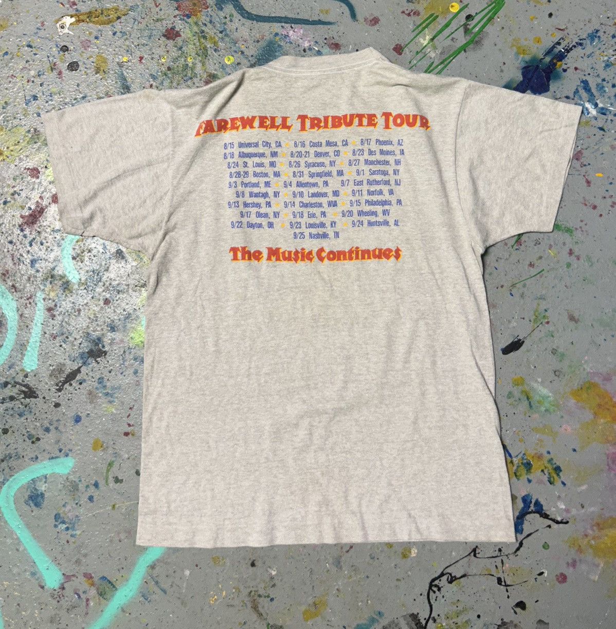Band Tees × Vintage Lynard skynard 1988 T-shirt Size US M / EU 48-50 / 2 - 3 Thumbnail