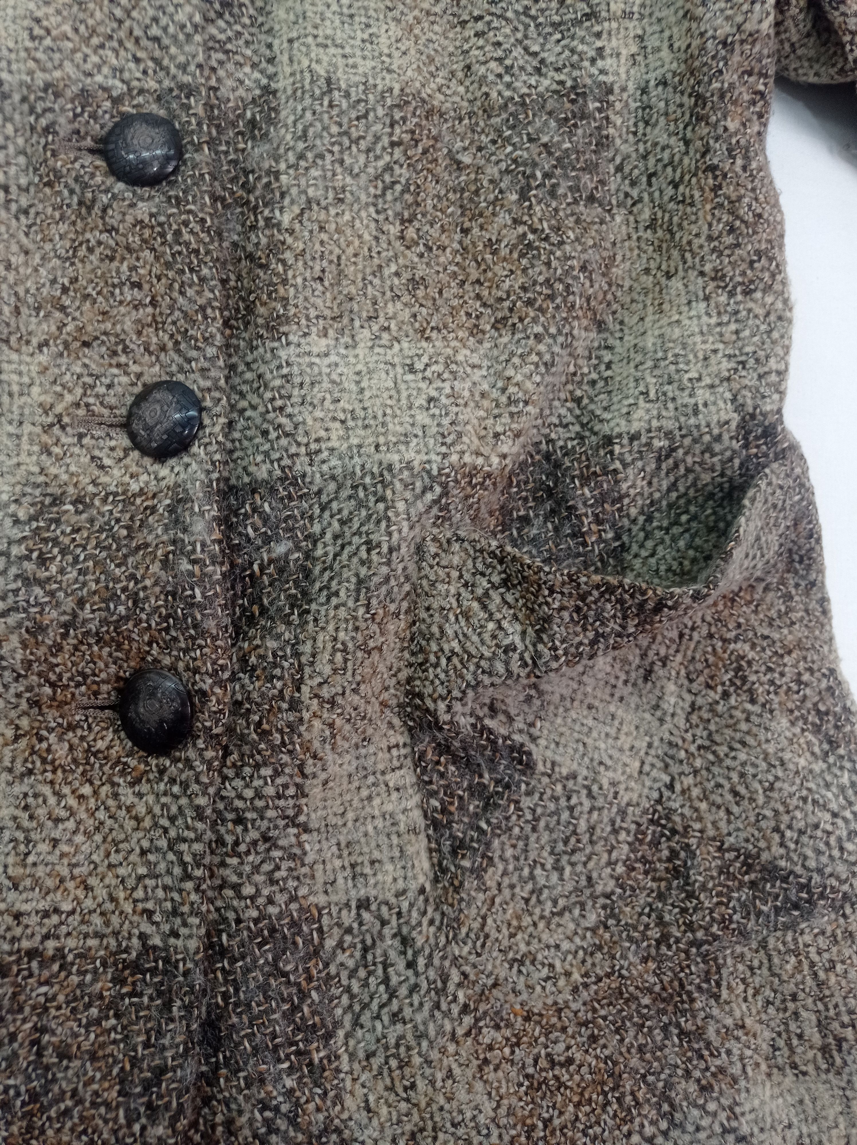 Japanese Brand Leilian Hironaka Knited Wool Jacket Size US L / EU 52-54 / 3 - 8 Thumbnail