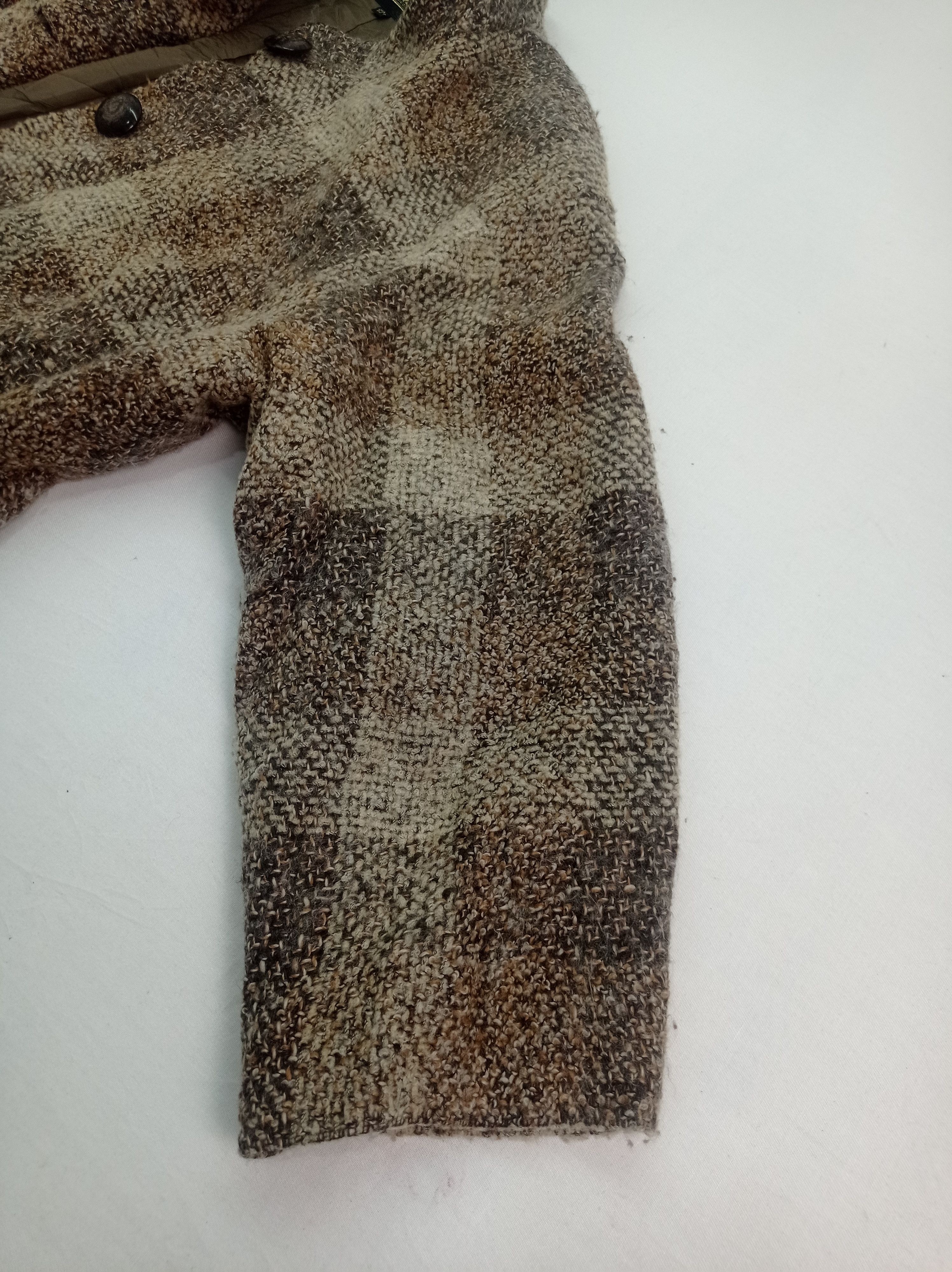 Japanese Brand Leilian Hironaka Knited Wool Jacket Size US L / EU 52-54 / 3 - 3 Thumbnail