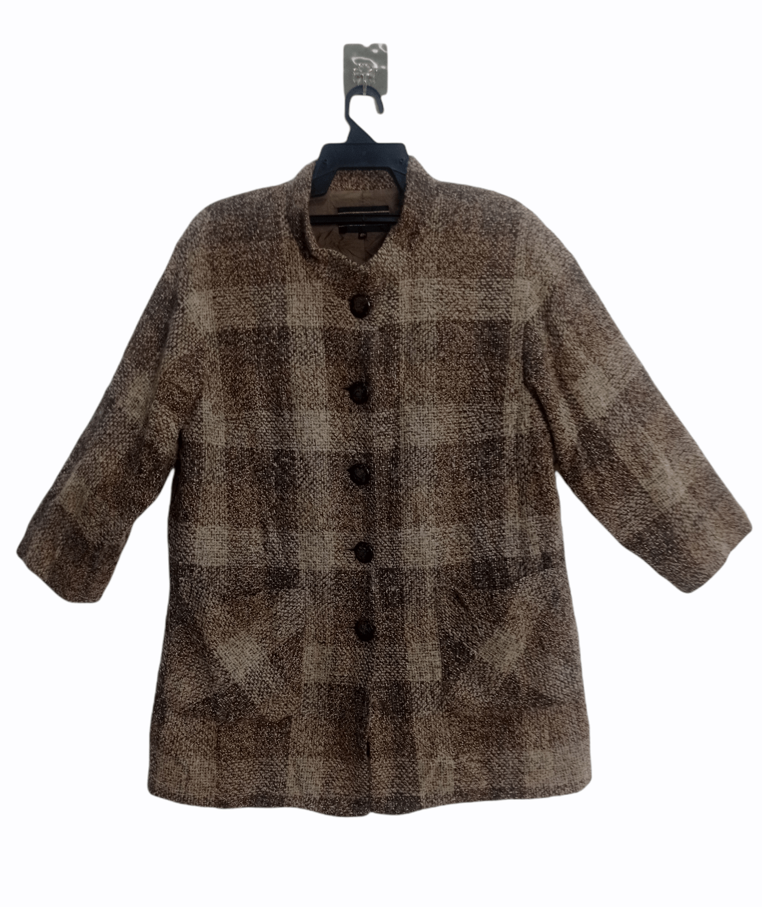 Japanese Brand Leilian Hironaka Knited Wool Jacket Size US L / EU 52-54 / 3 - 1 Thumbnail